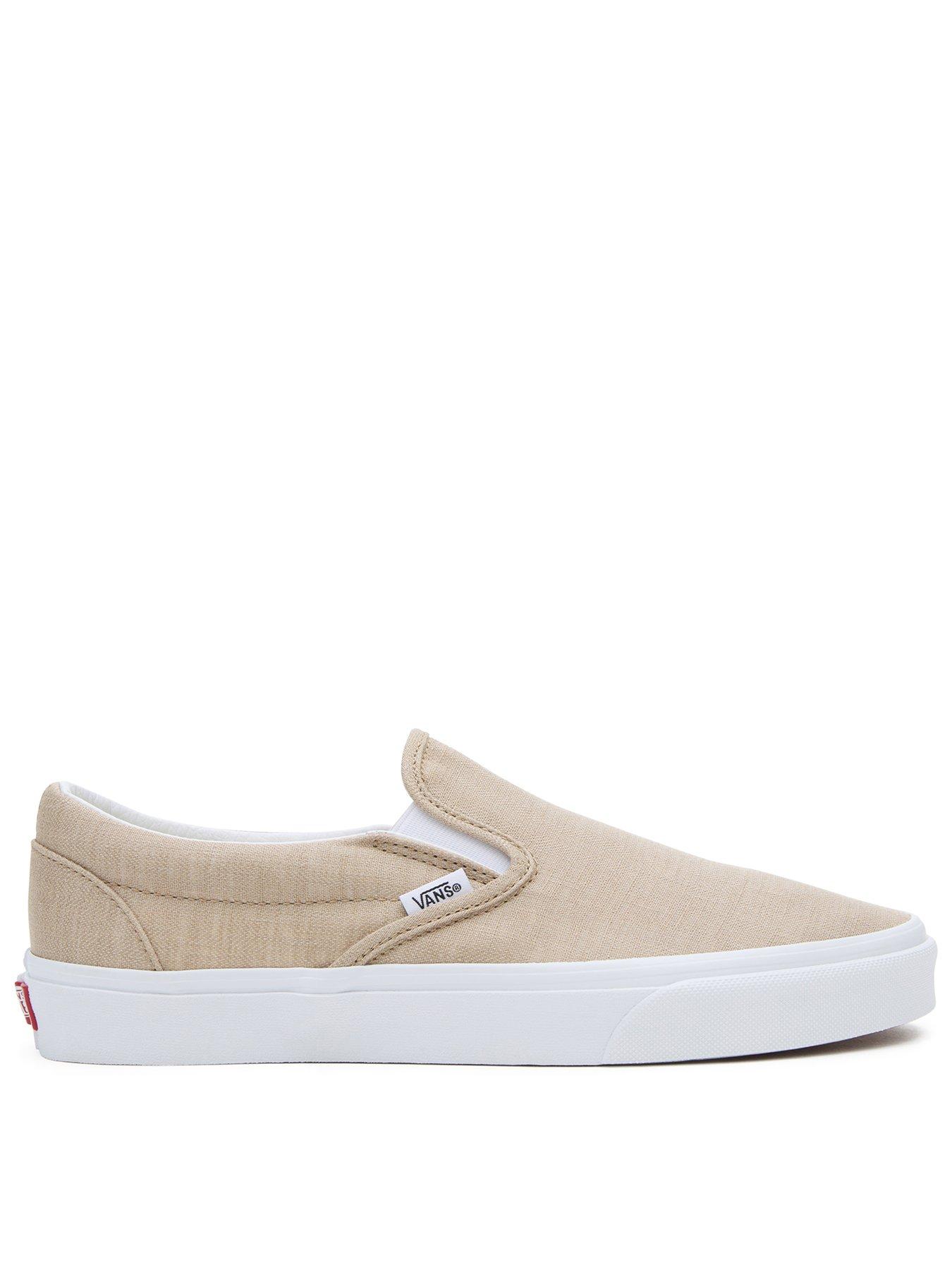 Mens white vans trainers on sale