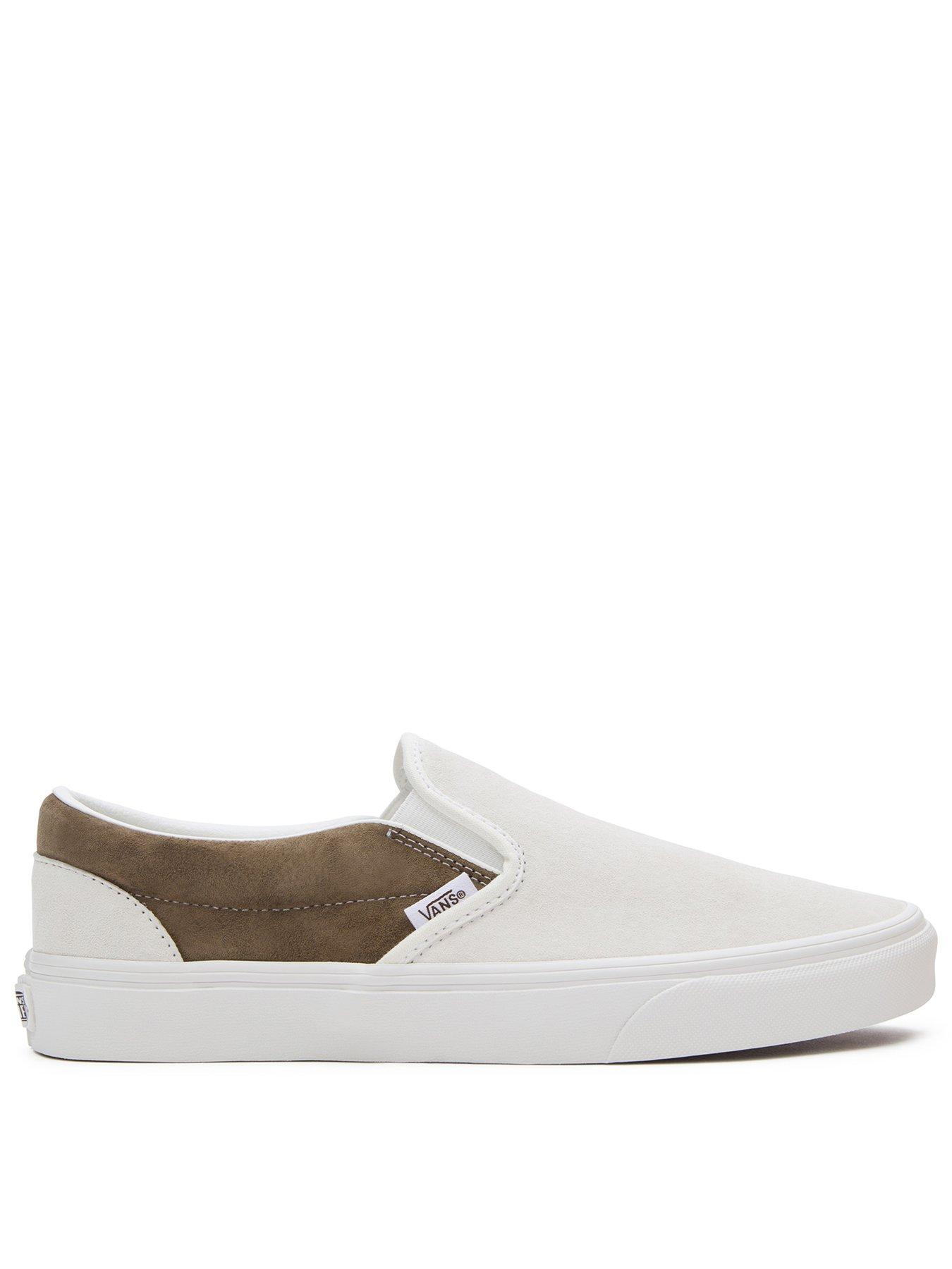 Vans Mens Classic Slip On Trainers Brown littlewoods