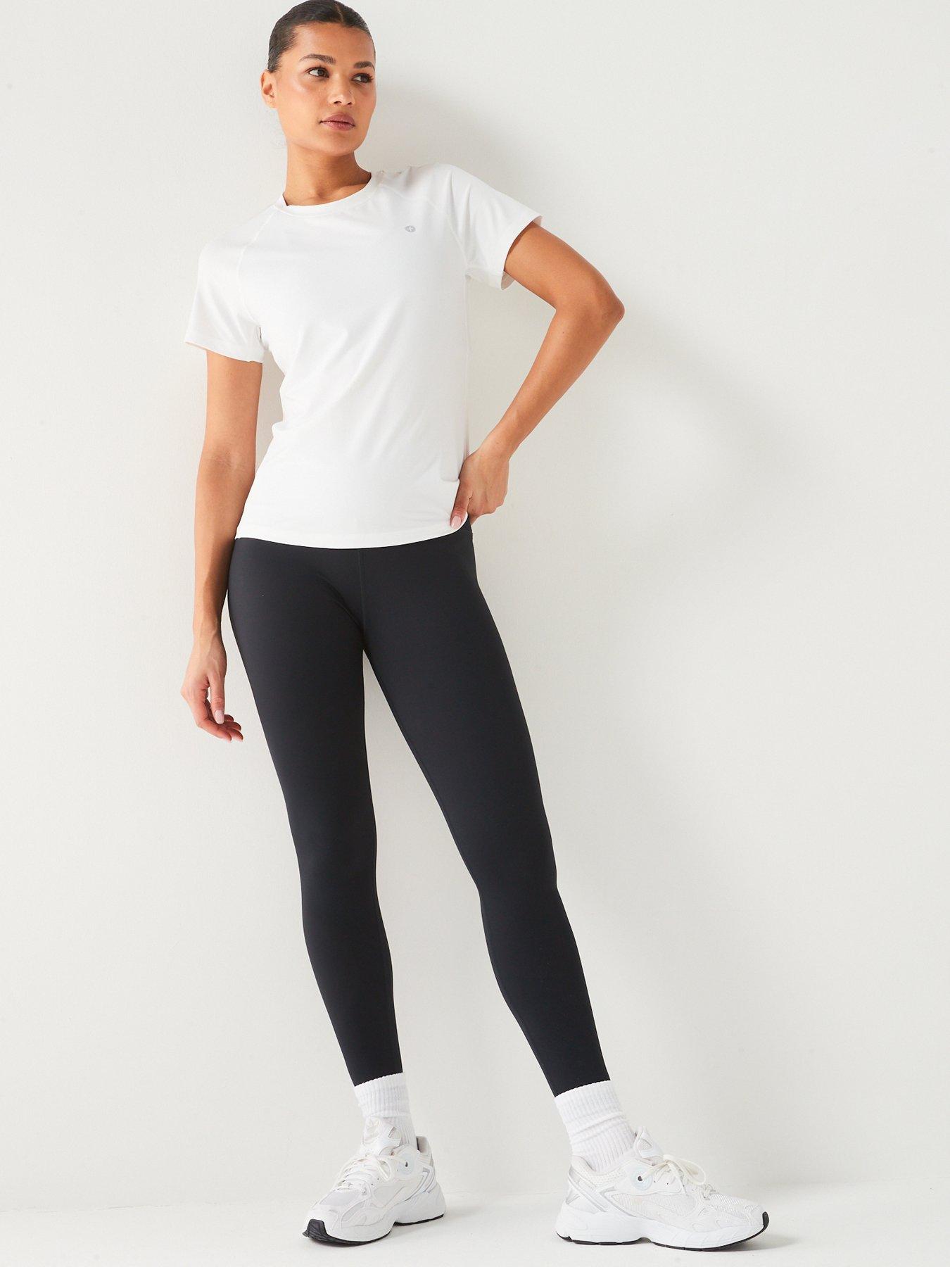  image of gym-coffee-womens-training-relentless-tee-white