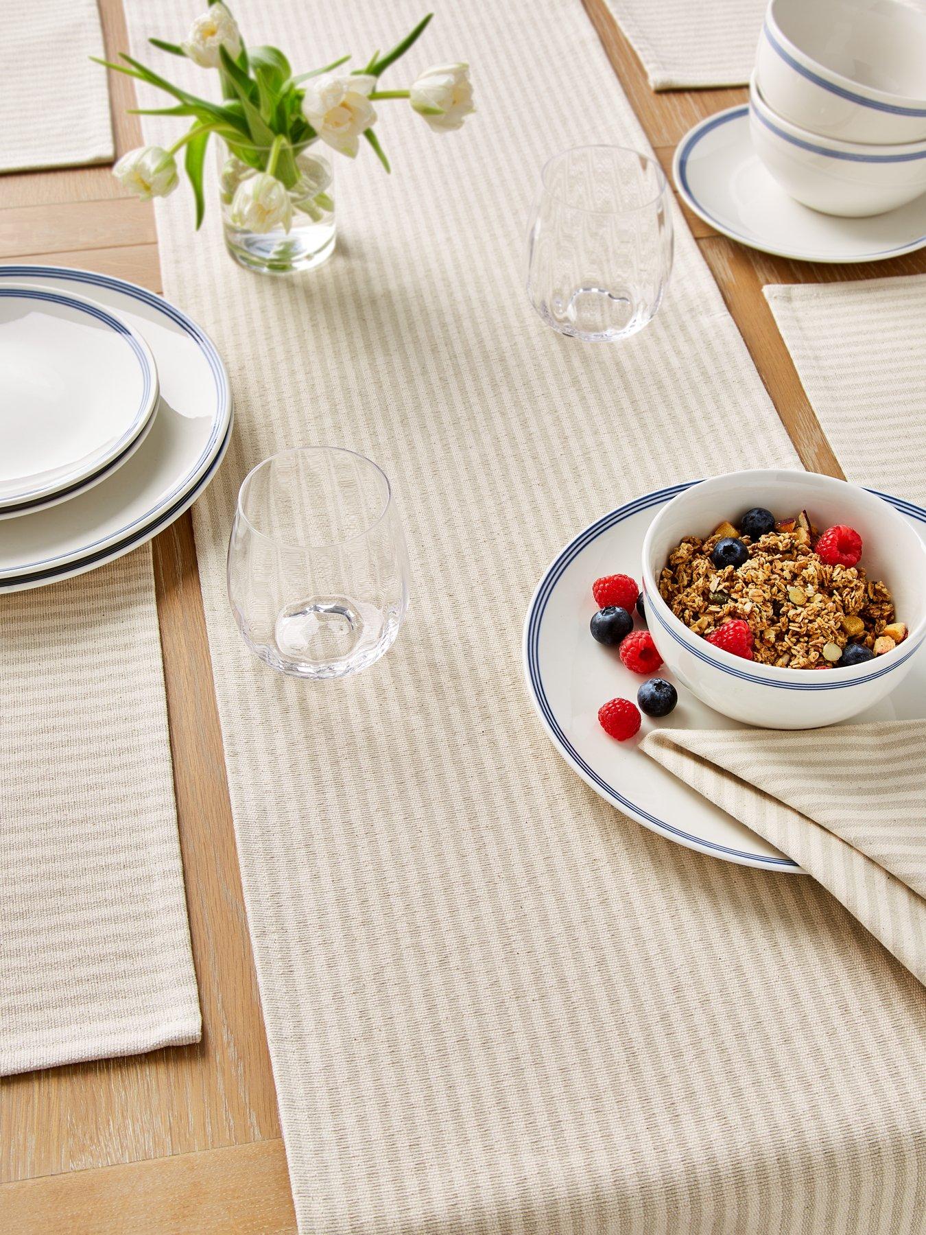 Image 1 of 4 of Very Home Striped Table Runner