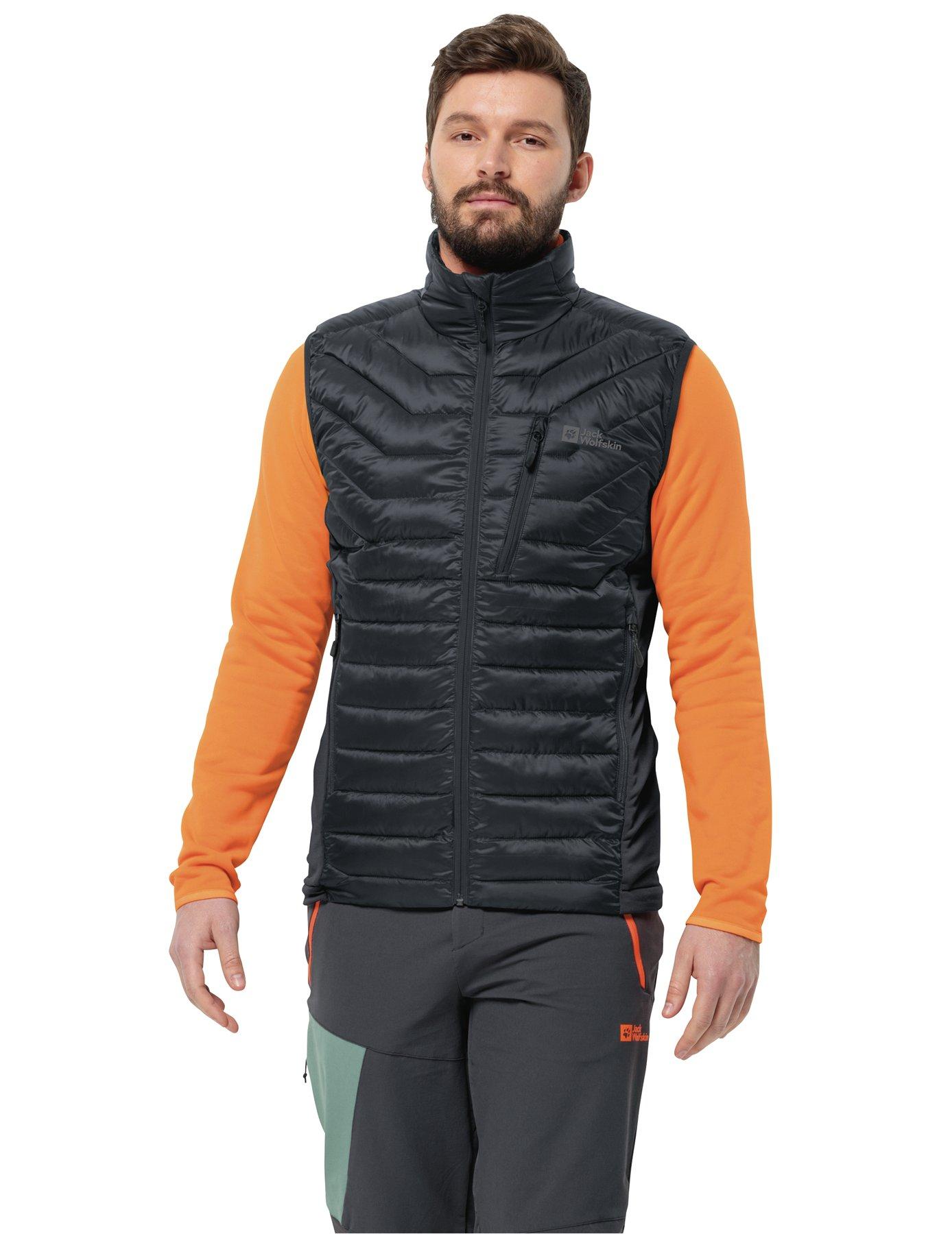 Jack Wolfskin Mens Routeburn Pro Insulated Vest - Black