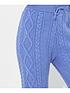  image of joe-browns-sloe-joes-cable-knit-trousers-blue