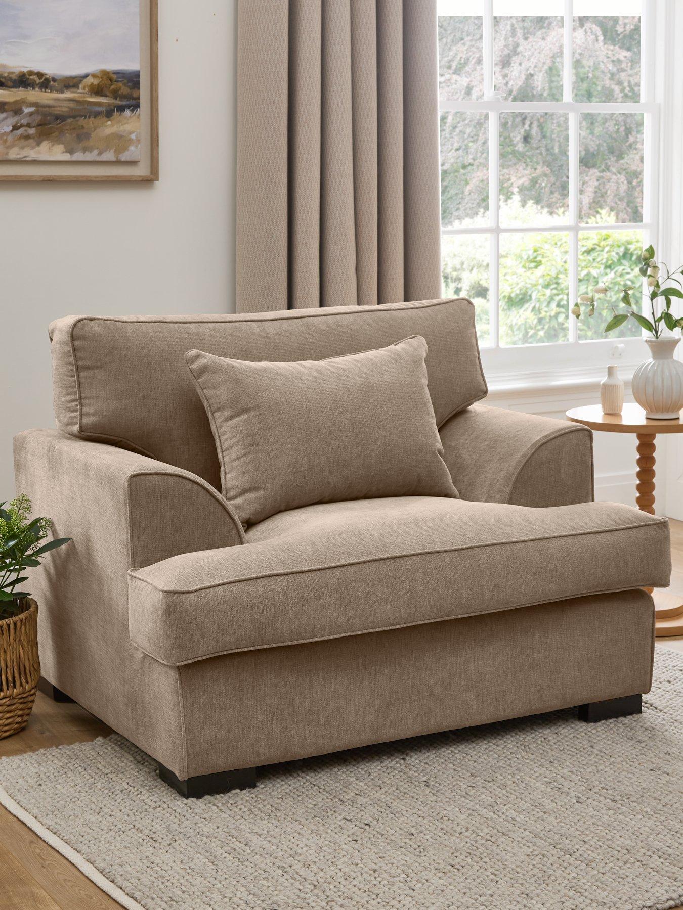 Image 1 of 6 of Very Home Cooper Fabric Armchair