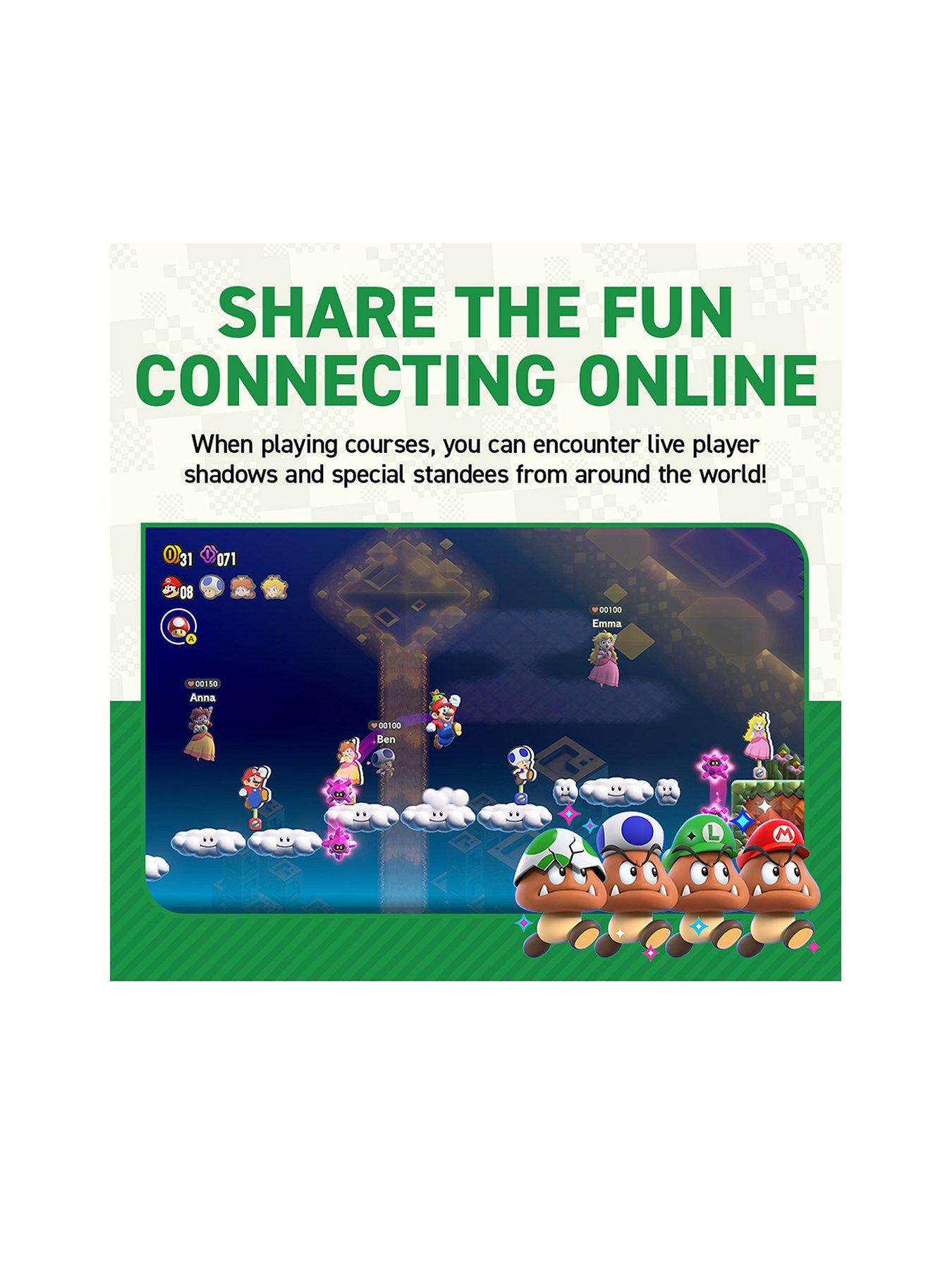  image of nintendo-switch-neon-with-super-mario-bros-wonder-amp-sonic-superstars