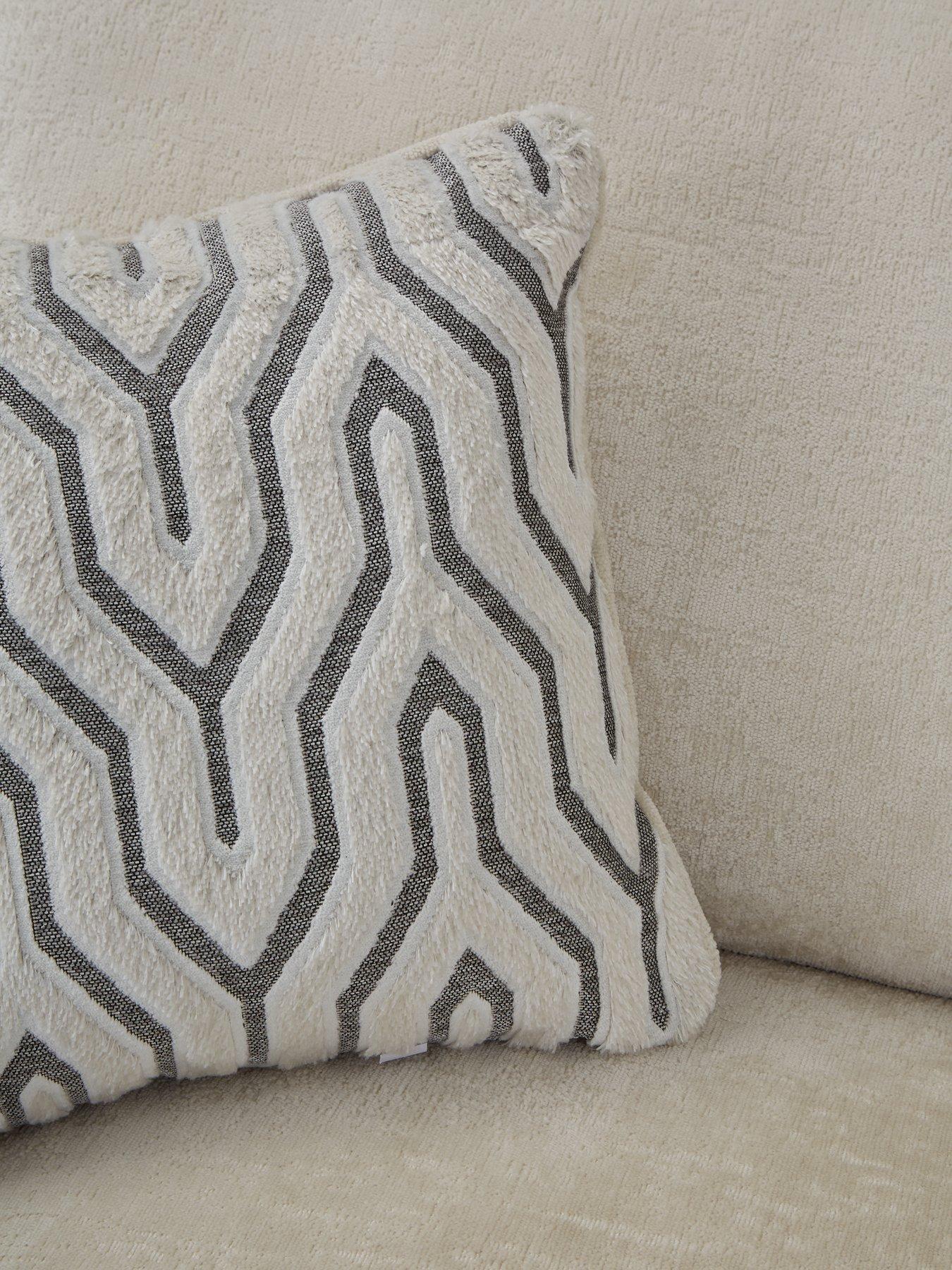 Image 5 of 7 of Very Home Elsa Left Hand Scatter Back Corner Chaise With Footstool&nbsp;- Made to Order in the UK