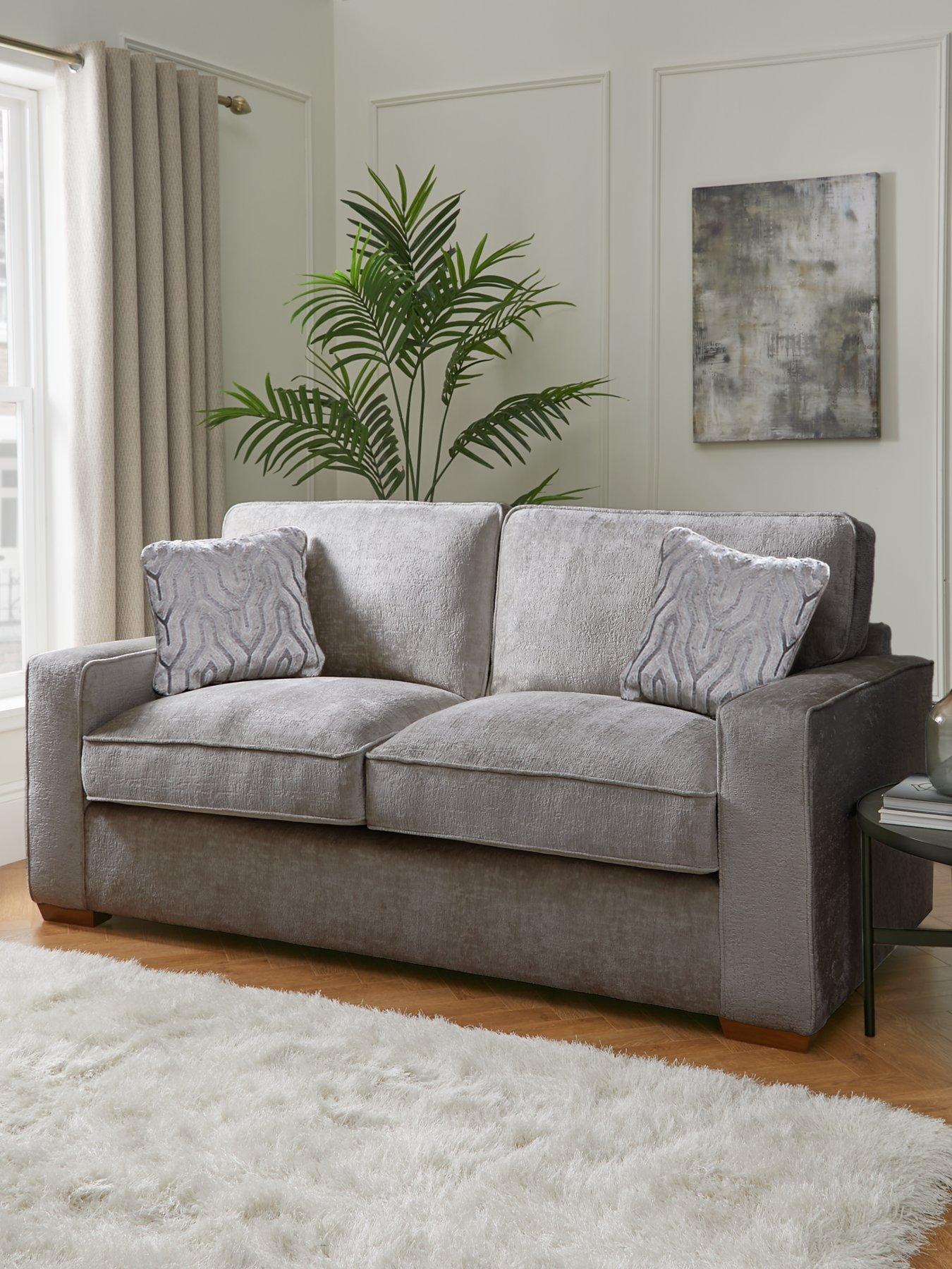undefined Elsa 3 Seater Fabric Sofa - Made to Order in the UK