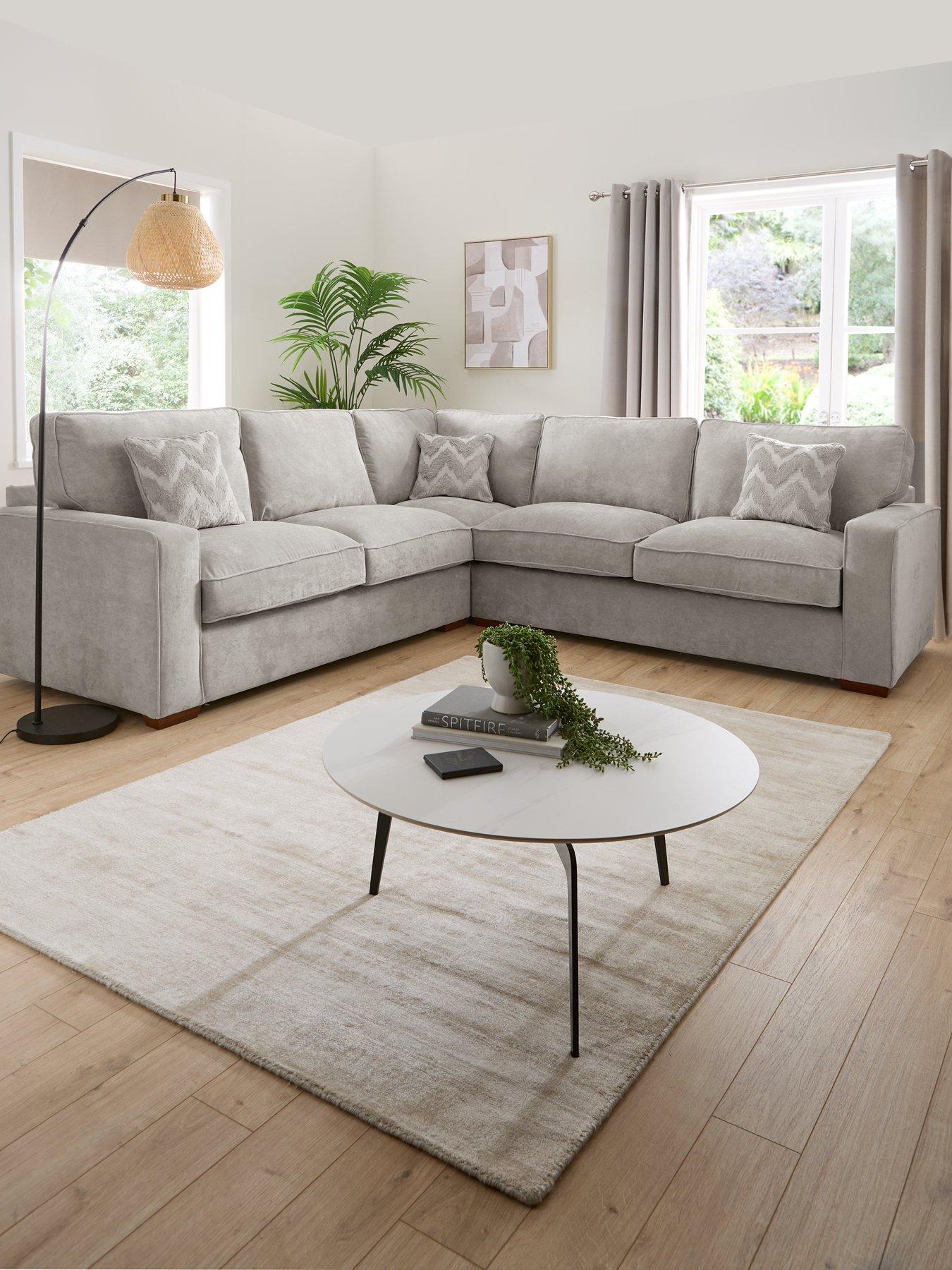 The Very Collection Jenna Fabric Corner Group - Made to Order in the UK - FSC® Certified