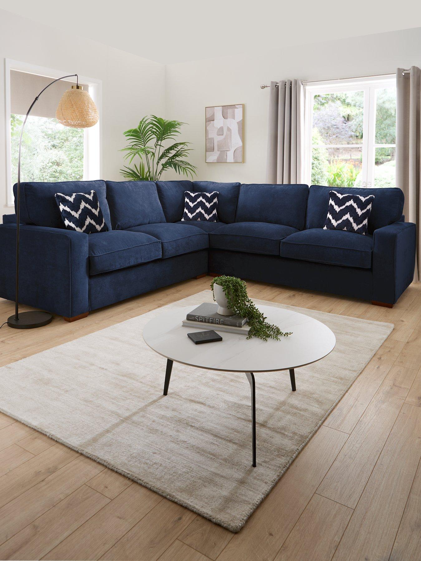 The Very Collection Jenna Fabric Corner Group - Made to Order in the UK - FSC® Certified