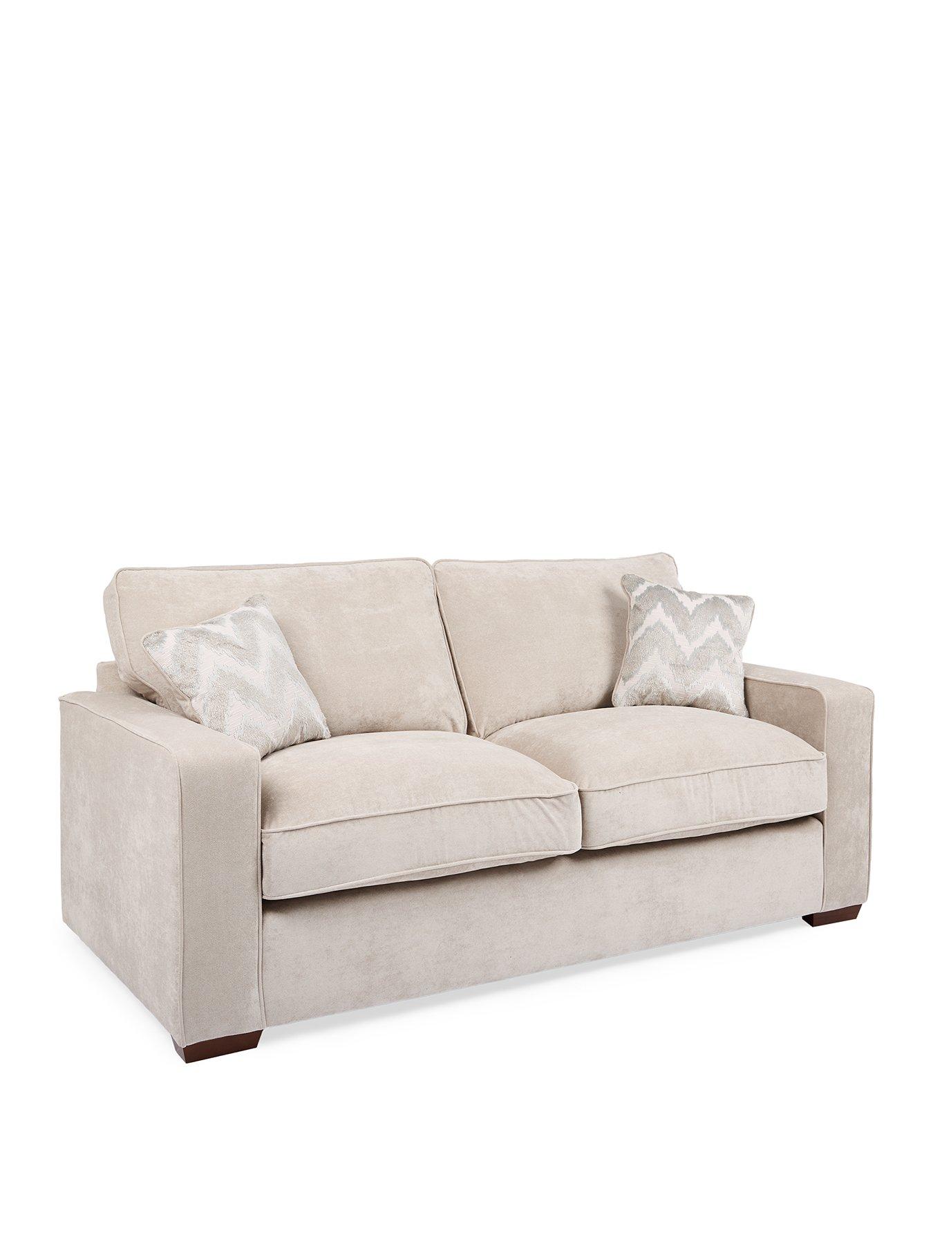 Image 2 of 6 of Very Home Jenna 3 Seater + 2 Seater Fabric sofas (Buy &amp; SAVE!)&nbsp;- Made to Order in the UK