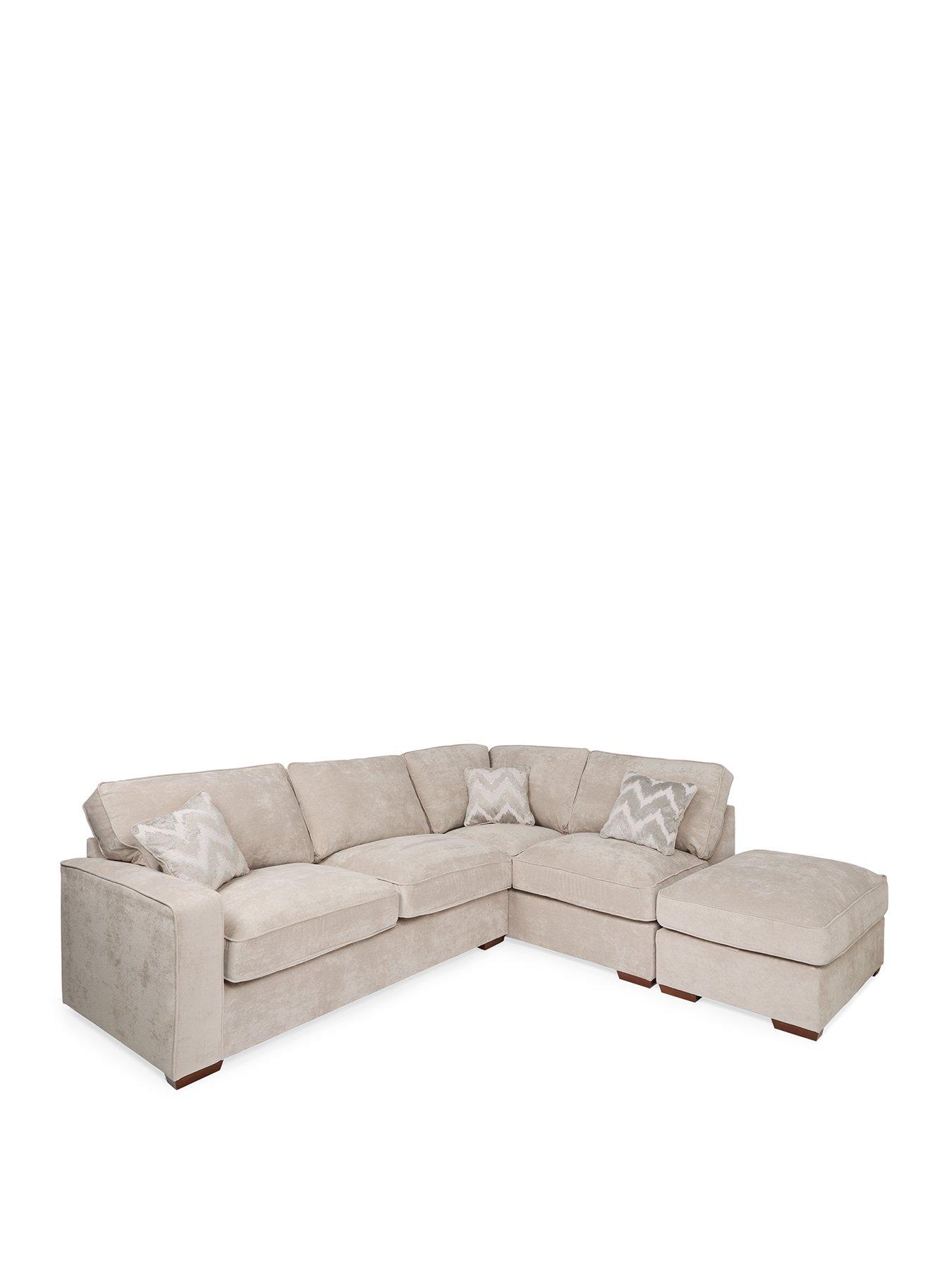 stillFront image of very-home-jenna-right-hand-fabric-corner-chaise