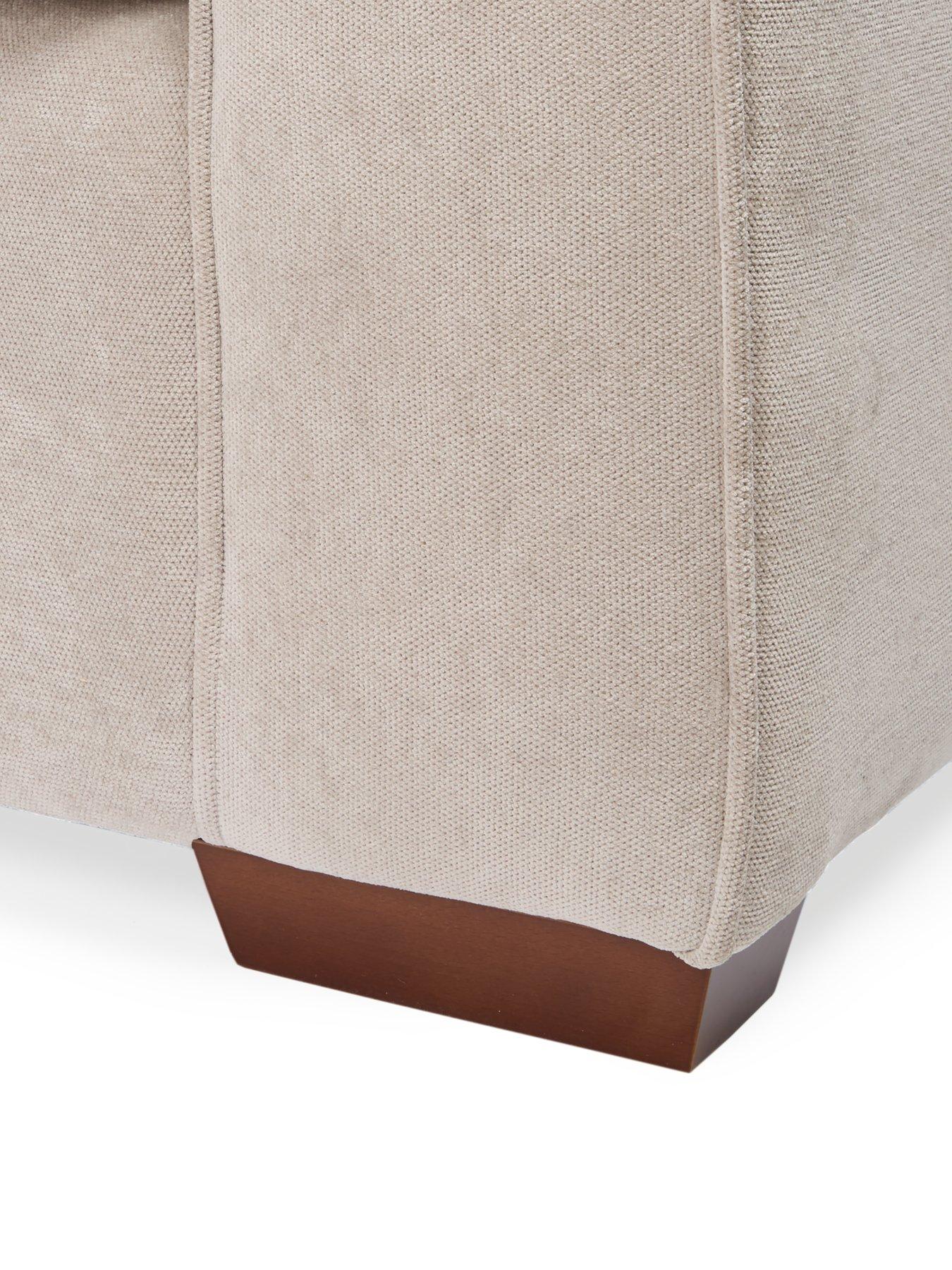  image of very-home-jenna-right-hand-fabric-corner-chaise