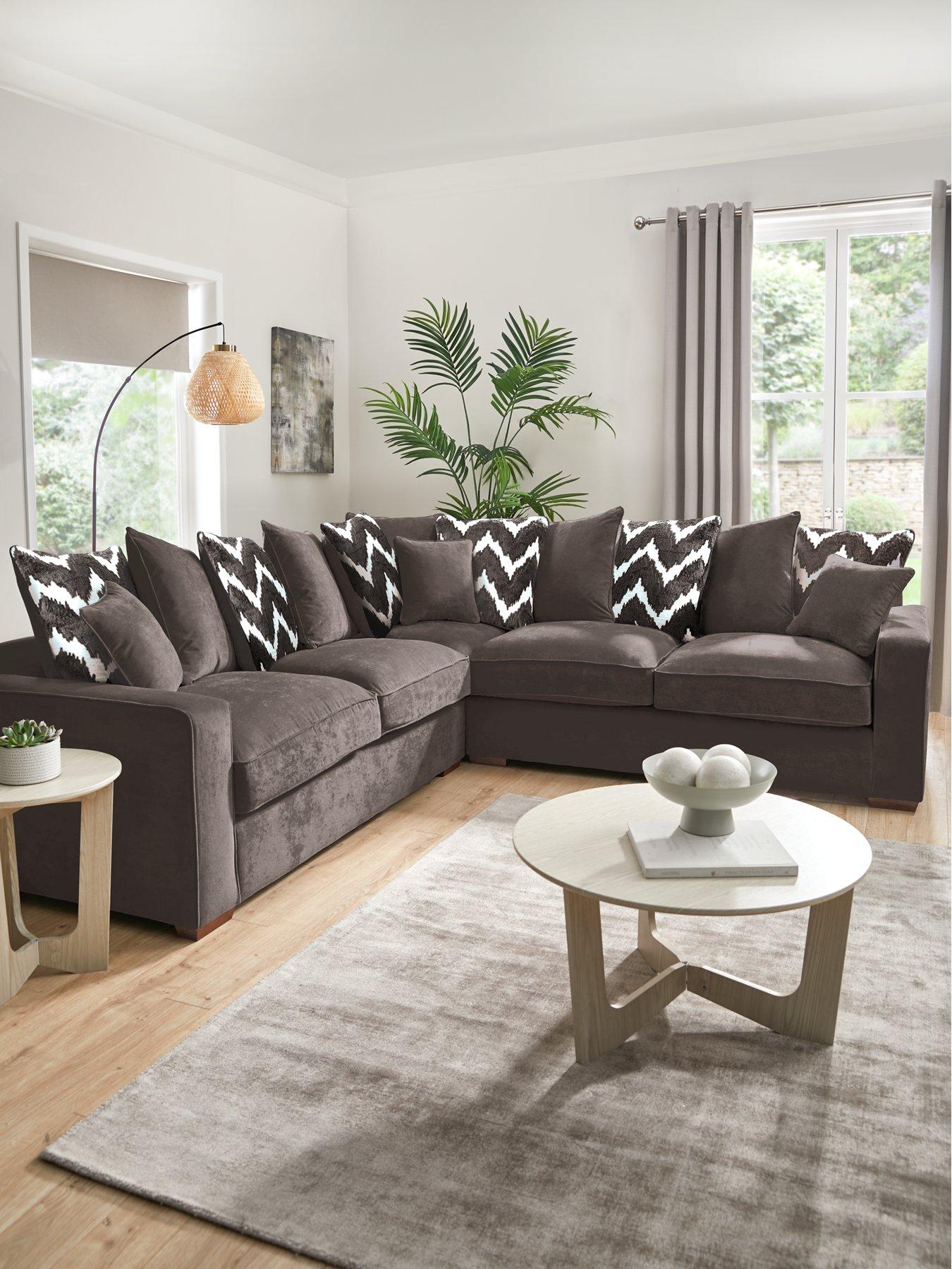 undefined Jenna Fabric Corner Scatter Group Sofa - Made to Order in the UK