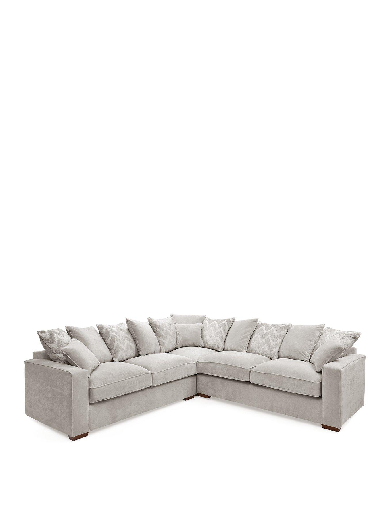 Image 2 of 6 of The Very Collection Jenna Fabric Corner Scatter Group Sofa&nbsp;- Made to Order in the UK - FSC&reg; Certified