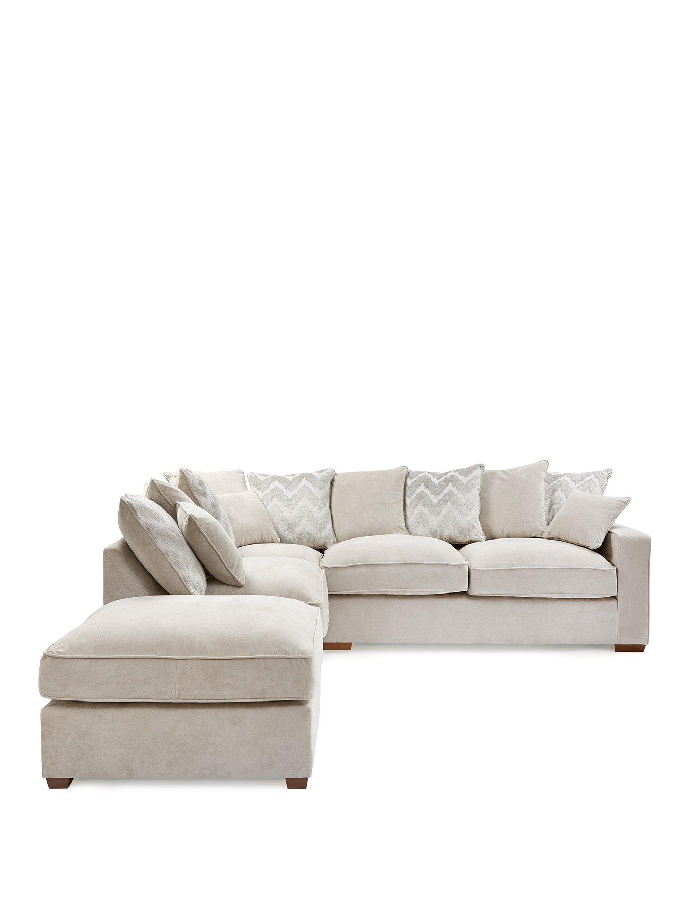  image of very-home-jenna-left-hand-scatter-corner-chaise-sofa