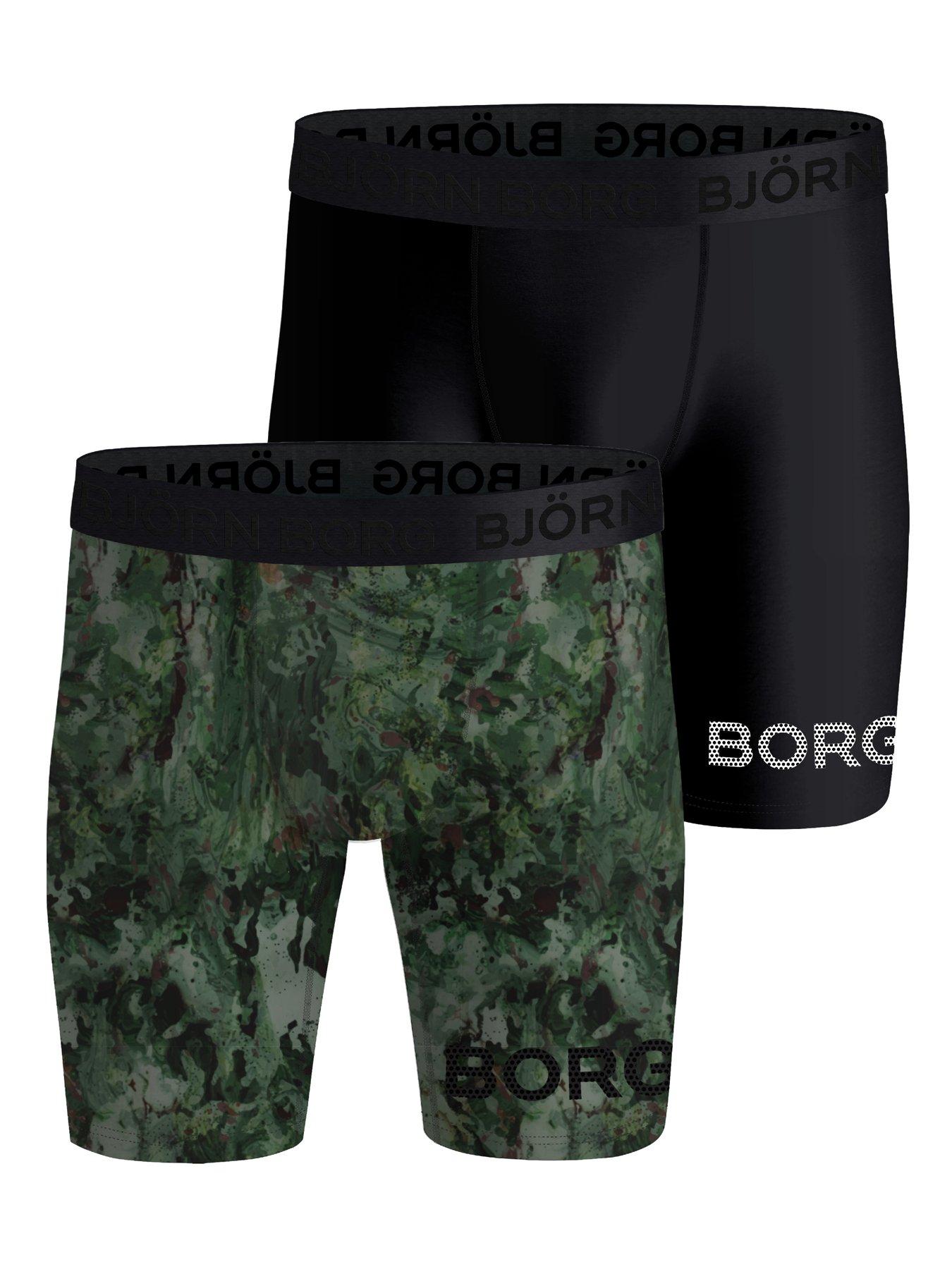 undefined Mens Performance Boxer 2 Pack - Blue