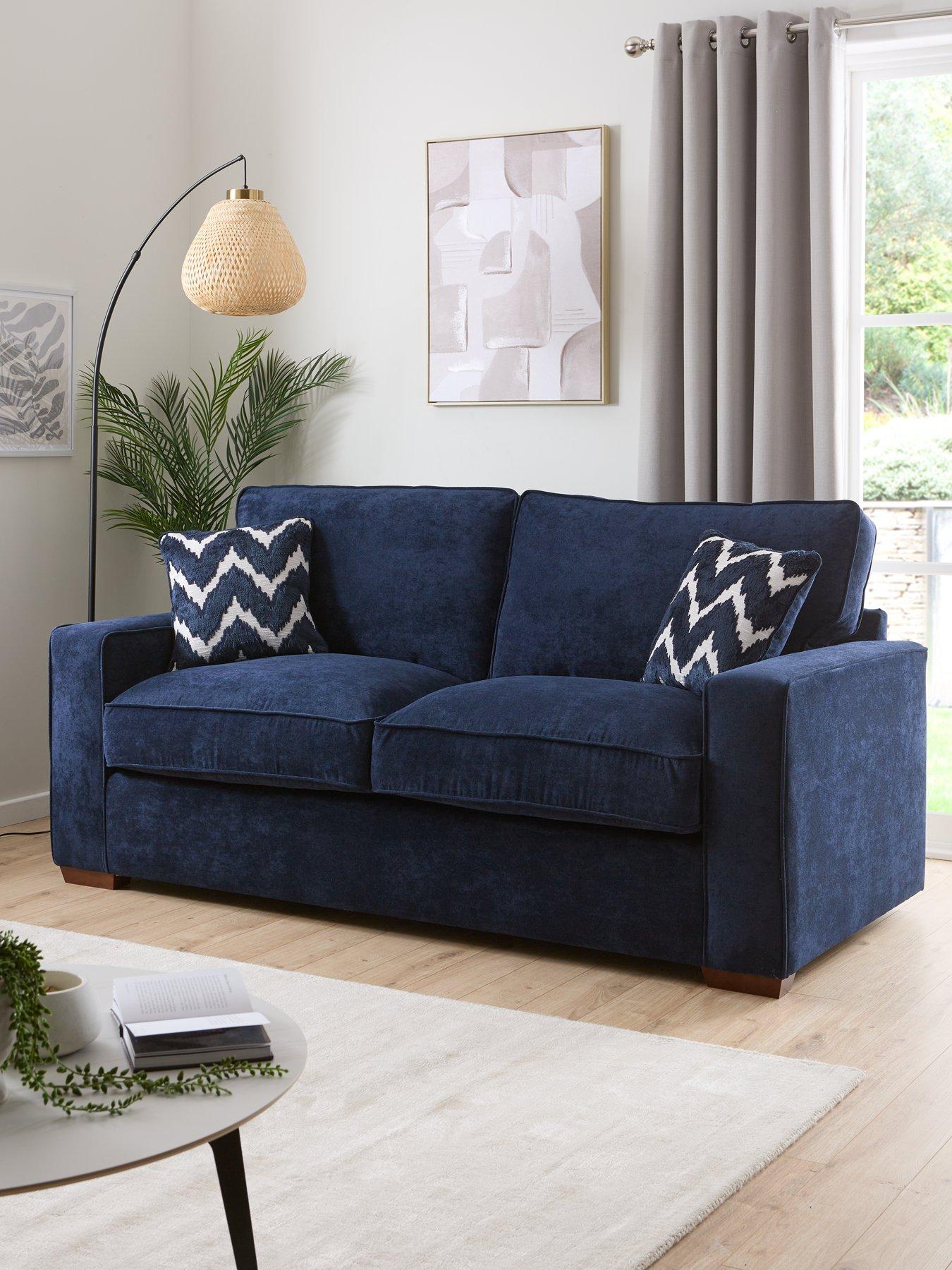 The Very Collection Jenna 2 Seater Fabric Sofa - Made to Order in the UK - FSC® Certified