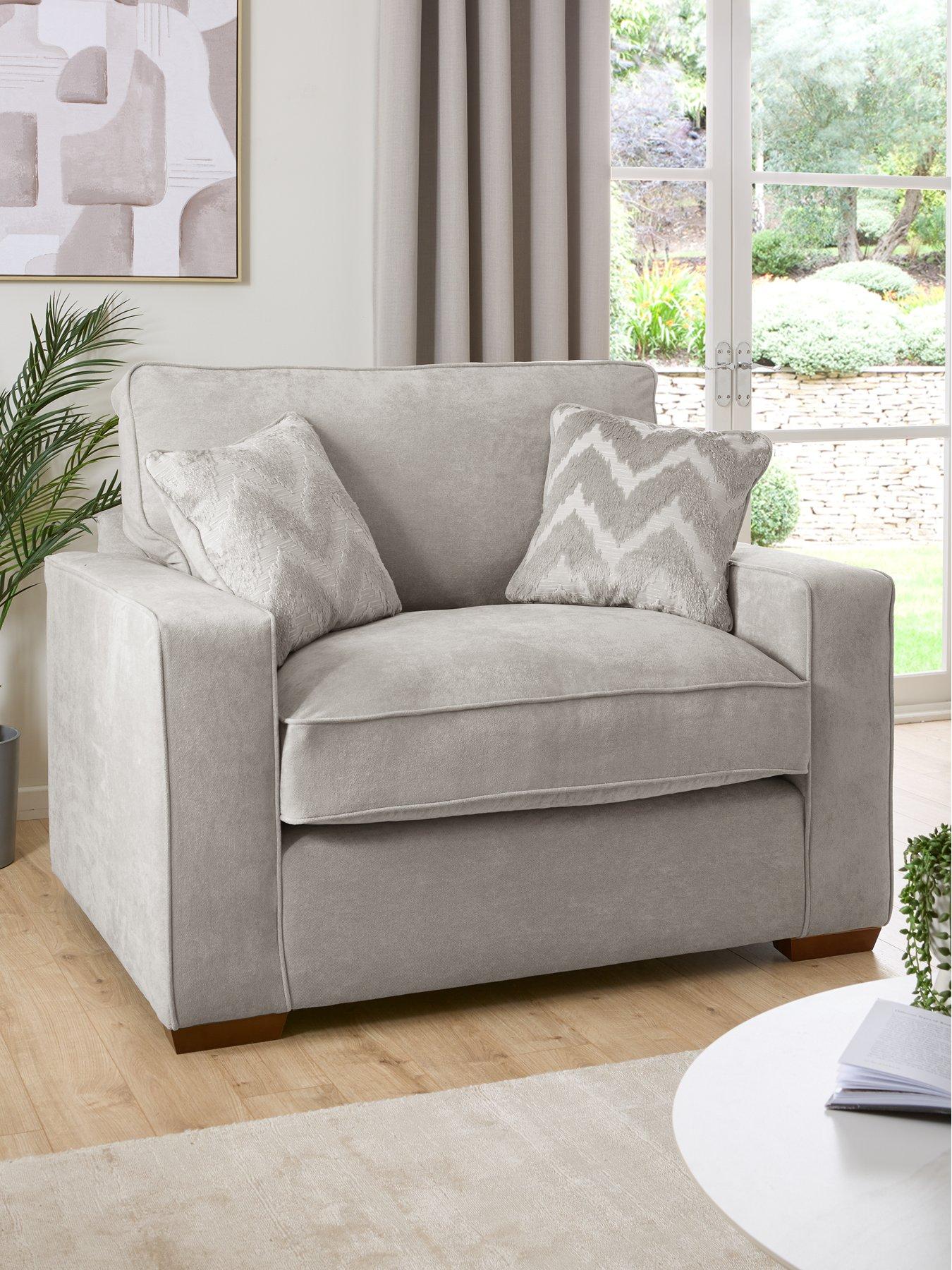 The Very Collection Jenna Fabric Snuggle Chair - Made to Order in the UK - FSC® Certified