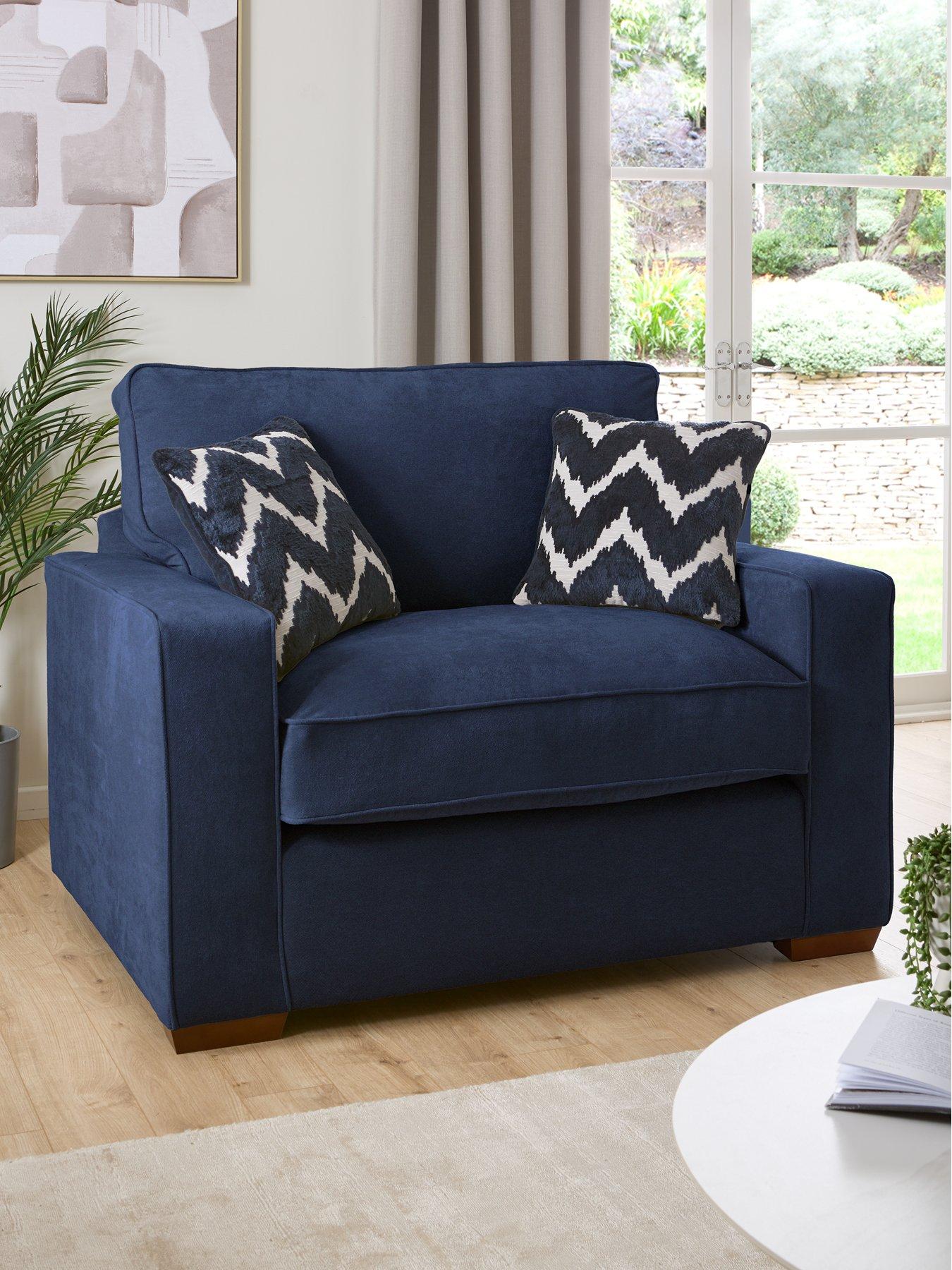 The Very Collection Jenna Fabric Snuggle Chair - Made to Order in the UK - FSC® Certified