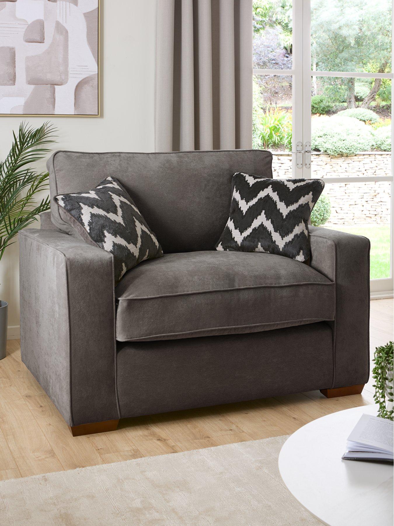 The Very Collection Jenna Fabric Snuggle Chair - Made to Order in the UK - FSC® Certified