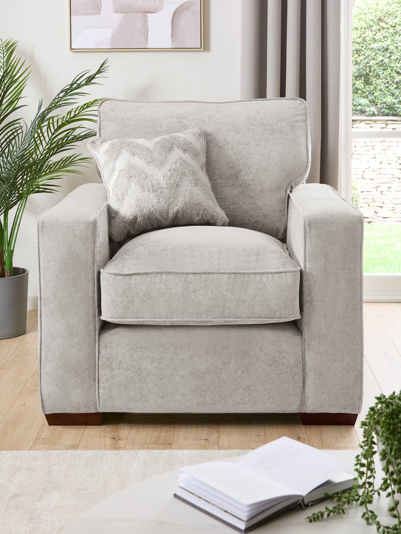 The Very Collection Jenna Fabric Armchair - Made to Order in the UK