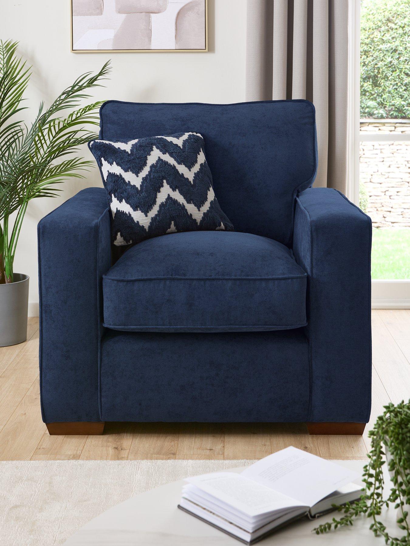 The Very Collection Jenna Fabric Armchair - Made to Order in the UK
