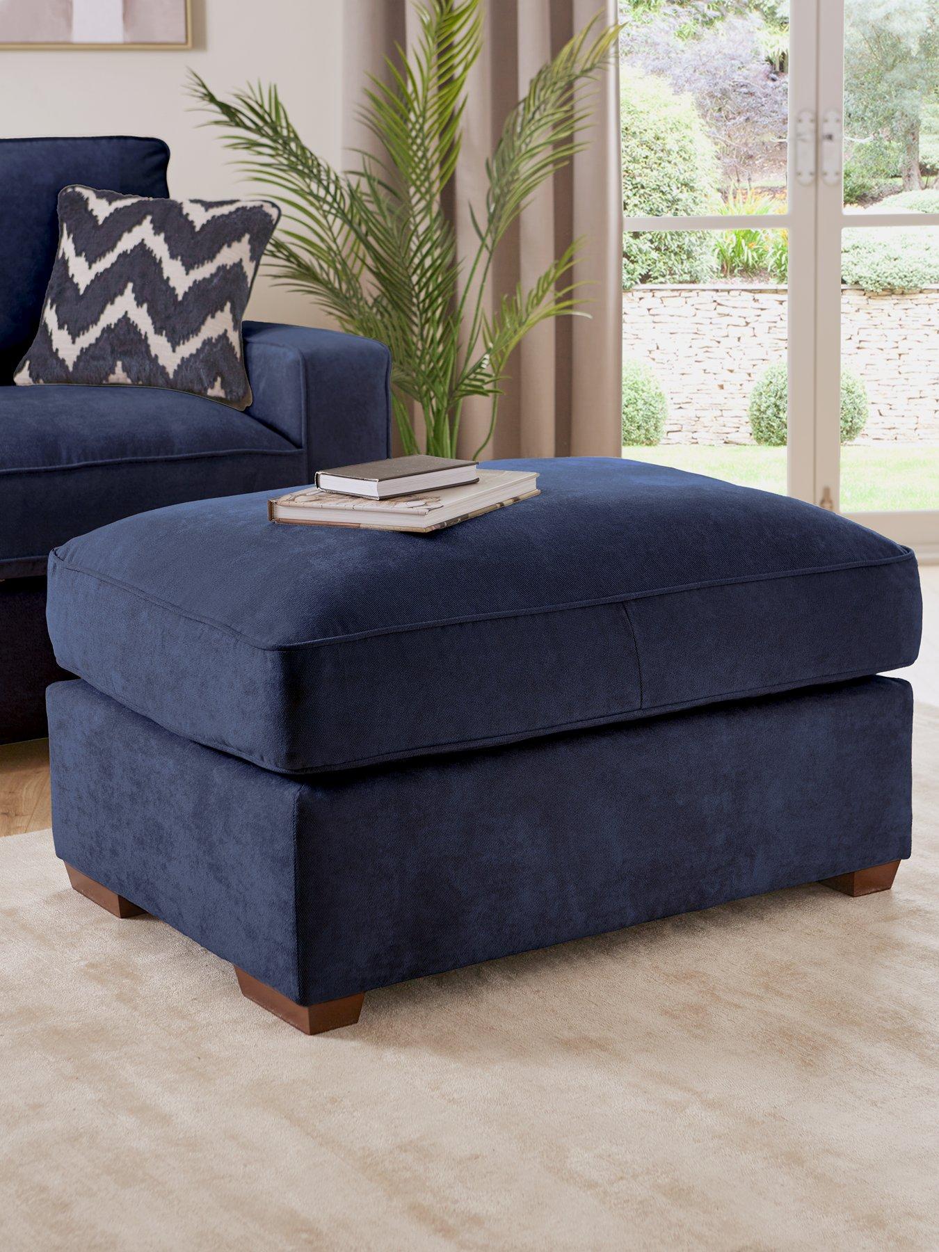 Very Home Jenna Footstool - Made to Order in the UK