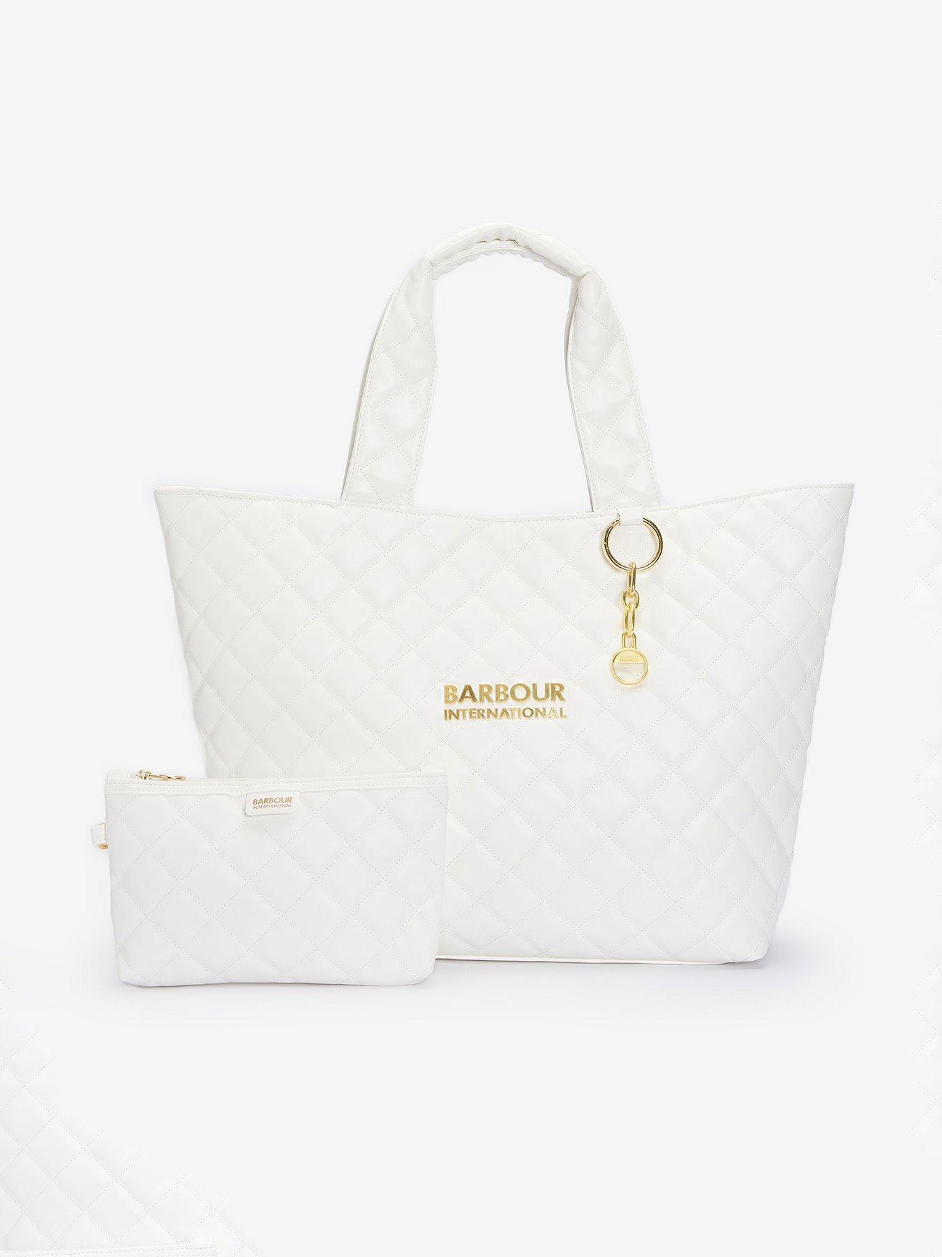 Barbour International Battersea Tote Bag - White 