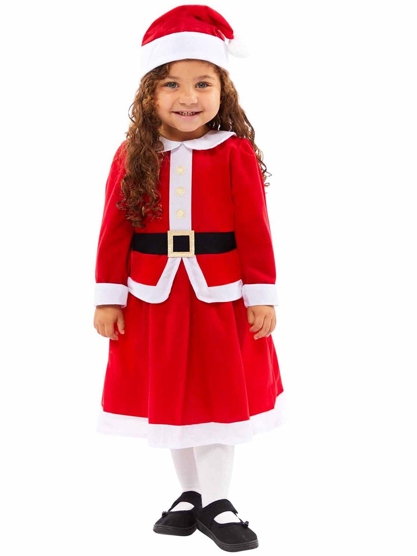 Little miss deals santa costume