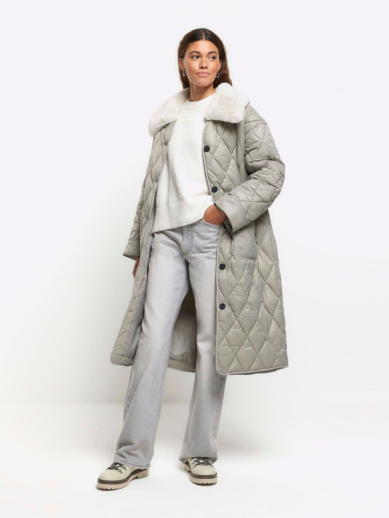 Grey river island clearance coat