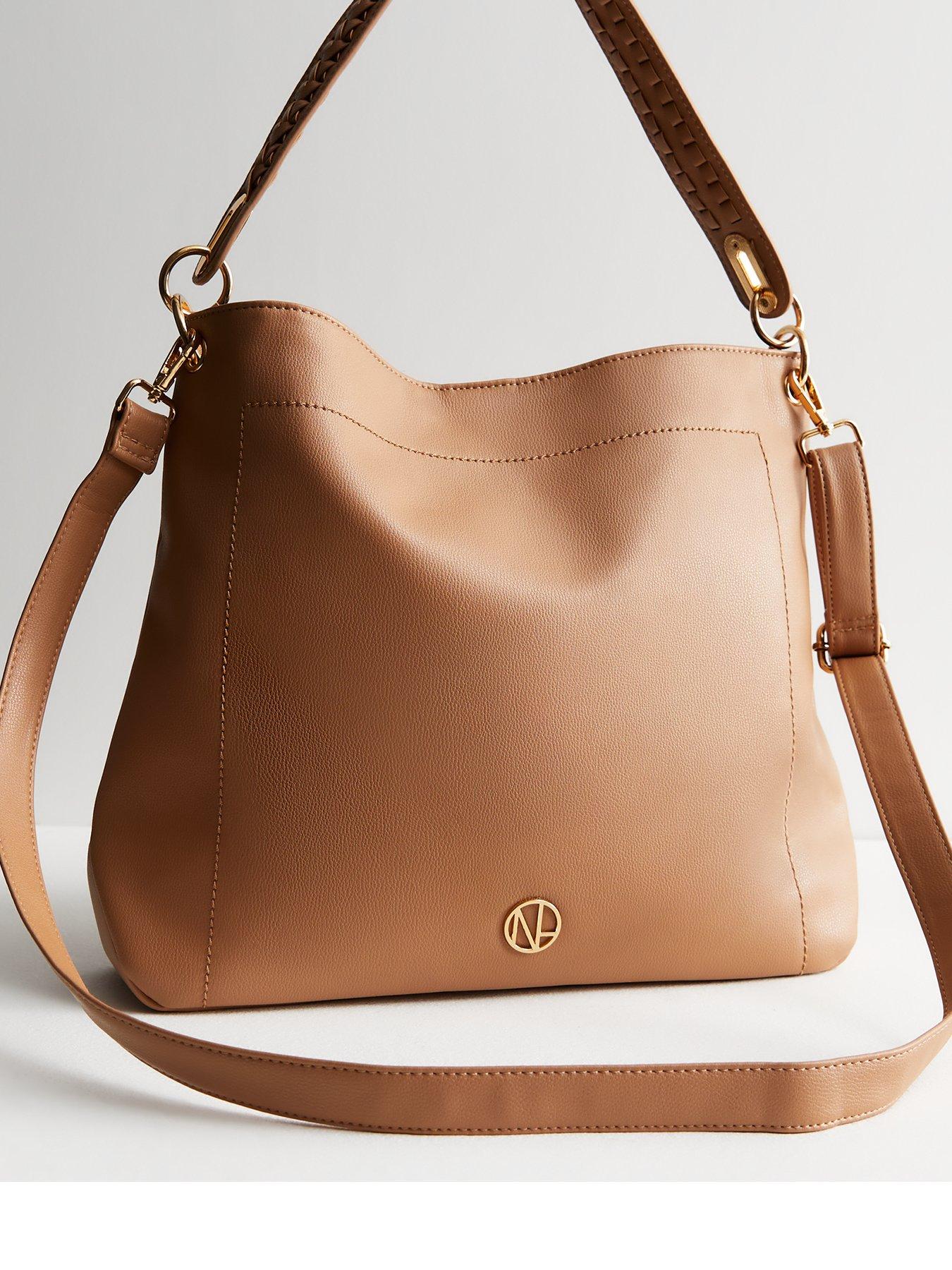 New look sale tan bag