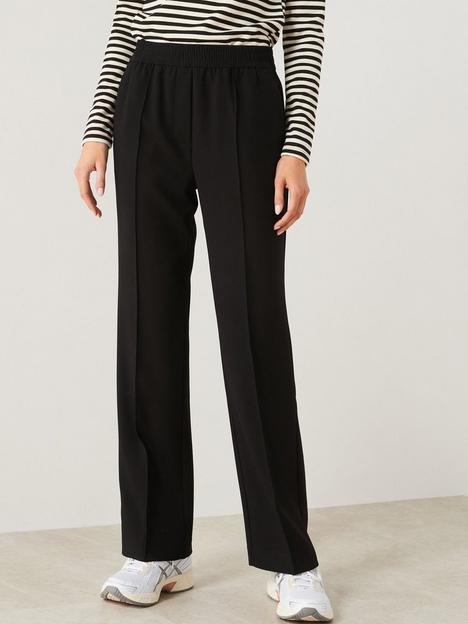 mango-straight-design-high-waist-trouser