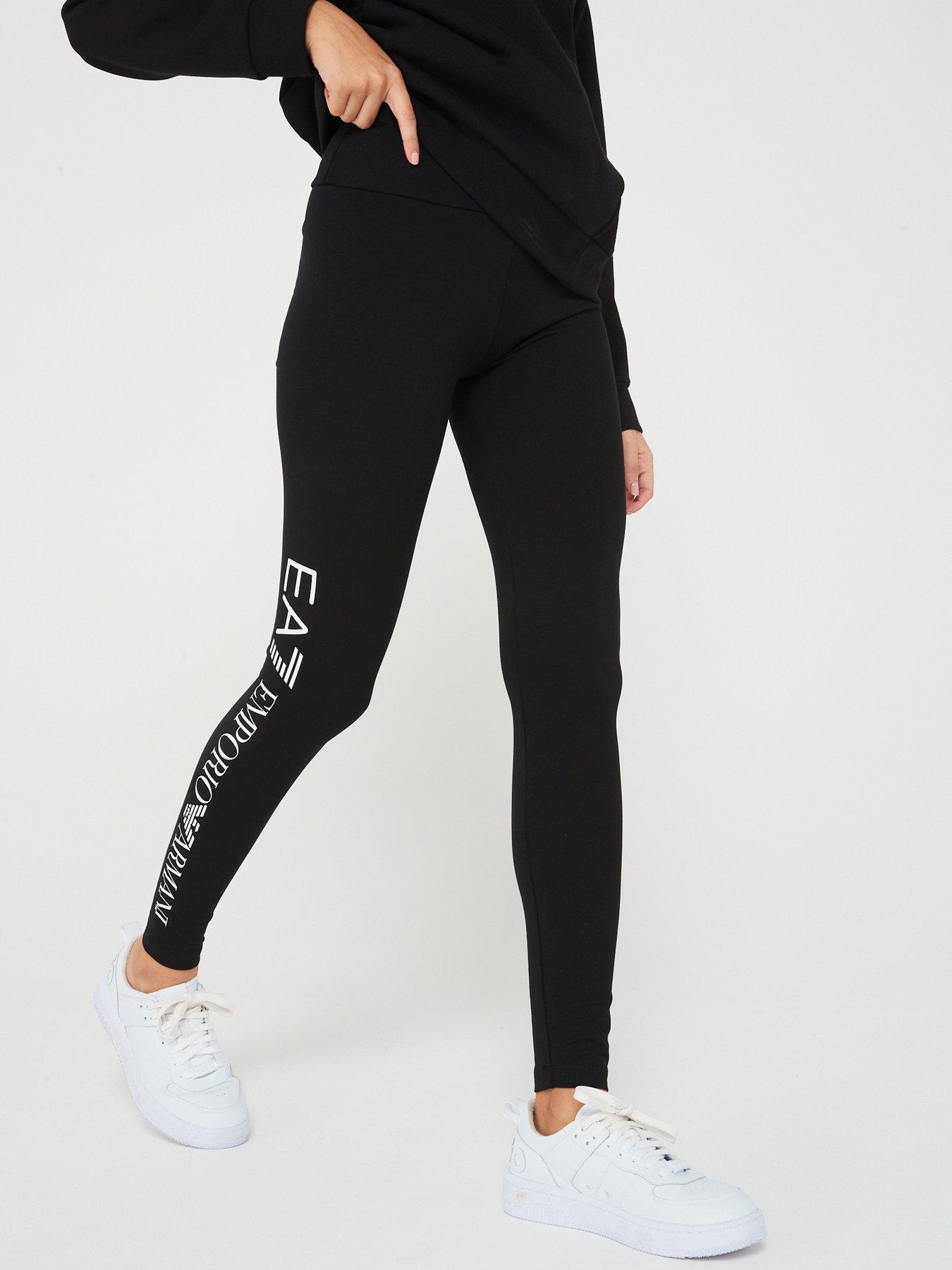 Superdry Core Sports High Waisted Leggings - Black/white