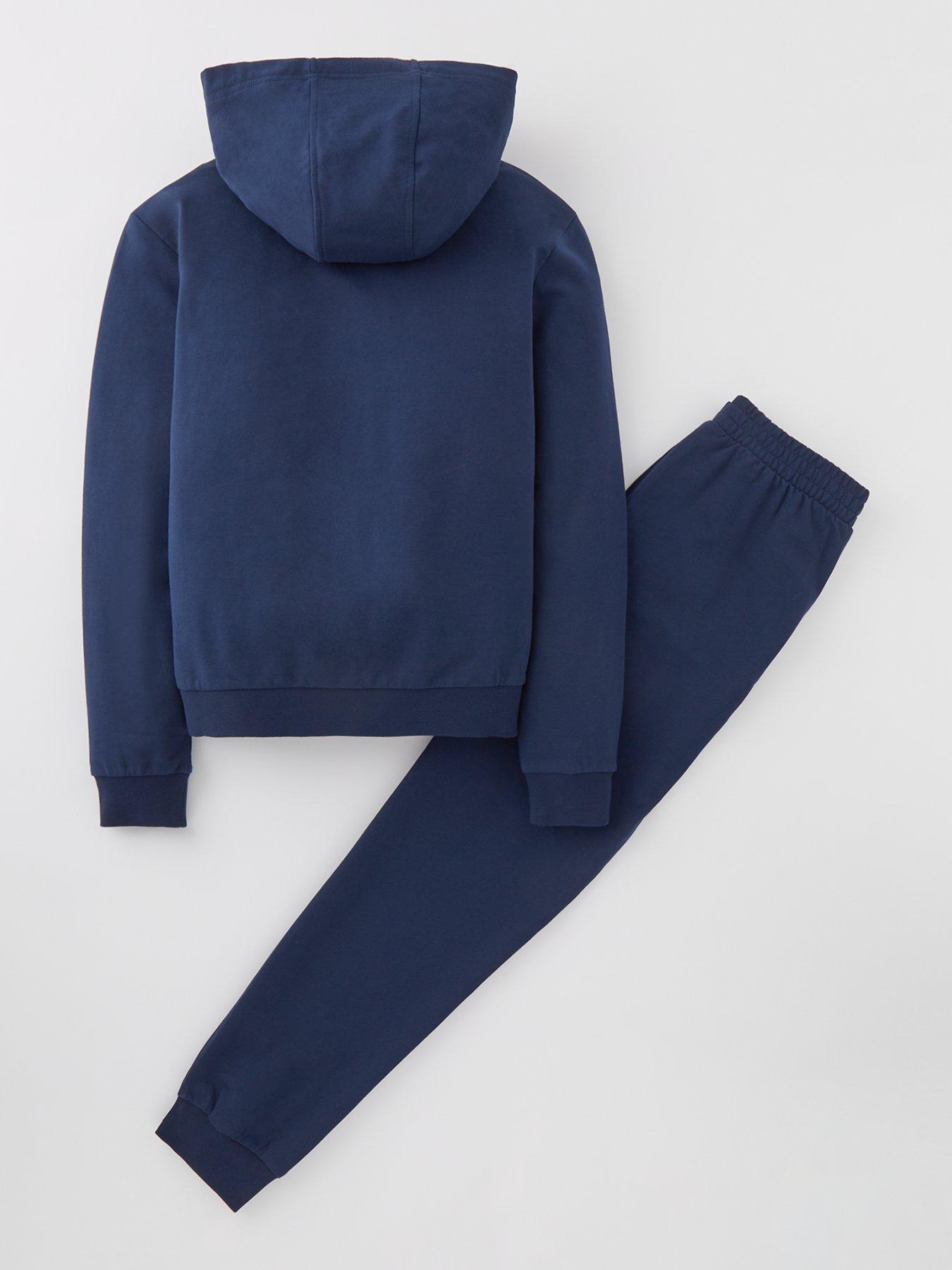 Ea7 navy best sale hoodie