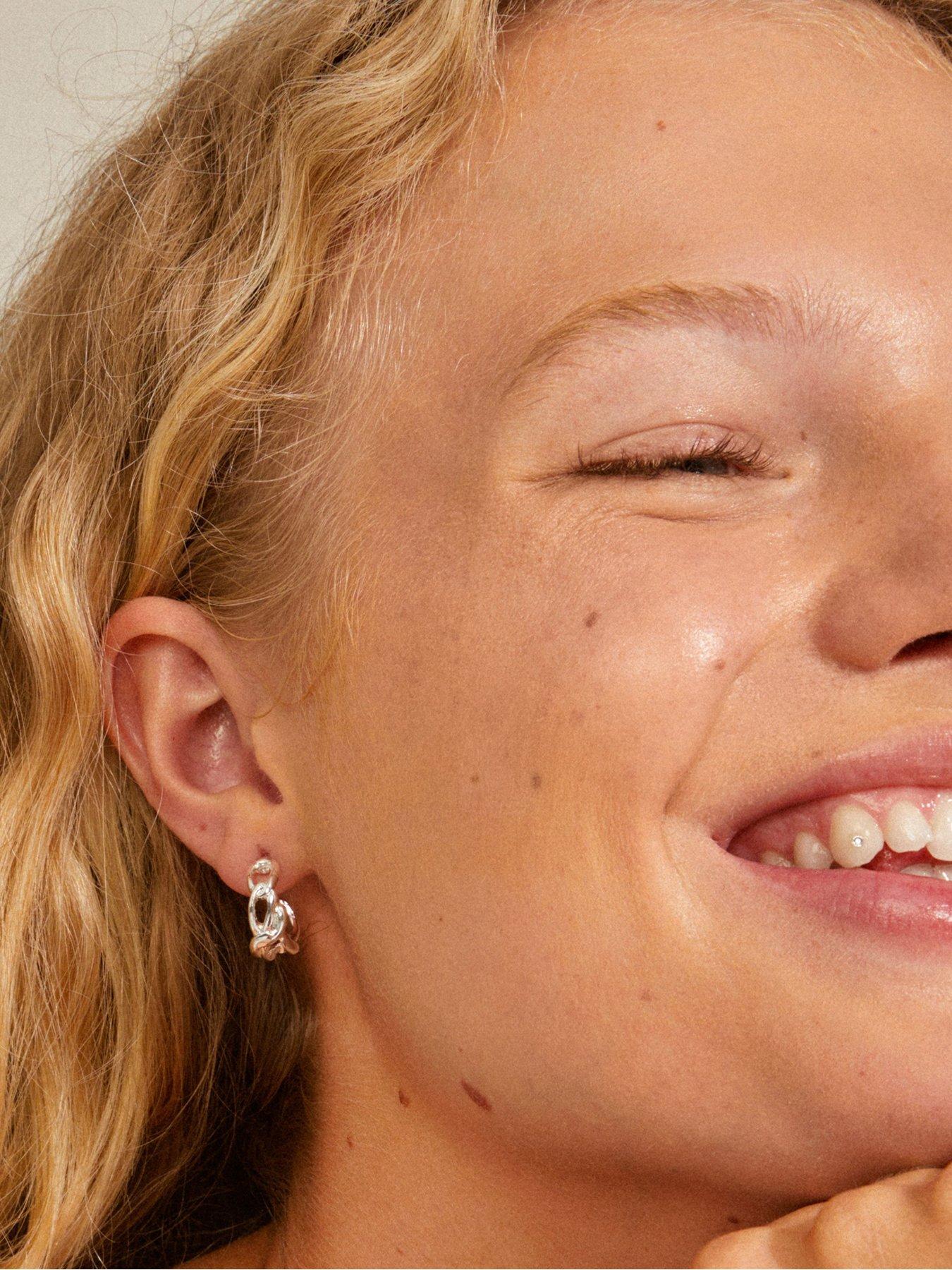 Image 2 of 3 of Pilgrim RANI&nbsp;earrings silver-plated
