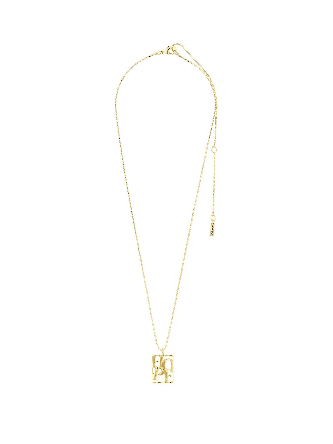 undefined LOVE TAG, HOPE necklace gold-plated