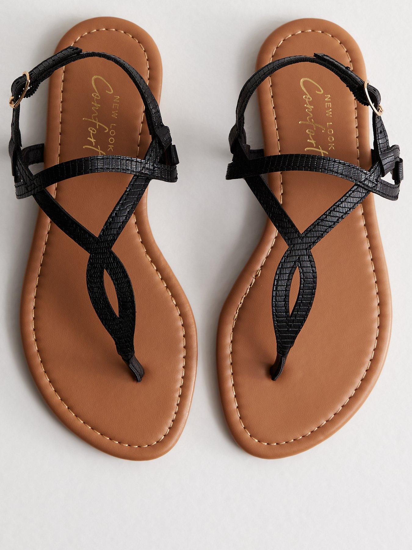 New look best sale toe post sandals