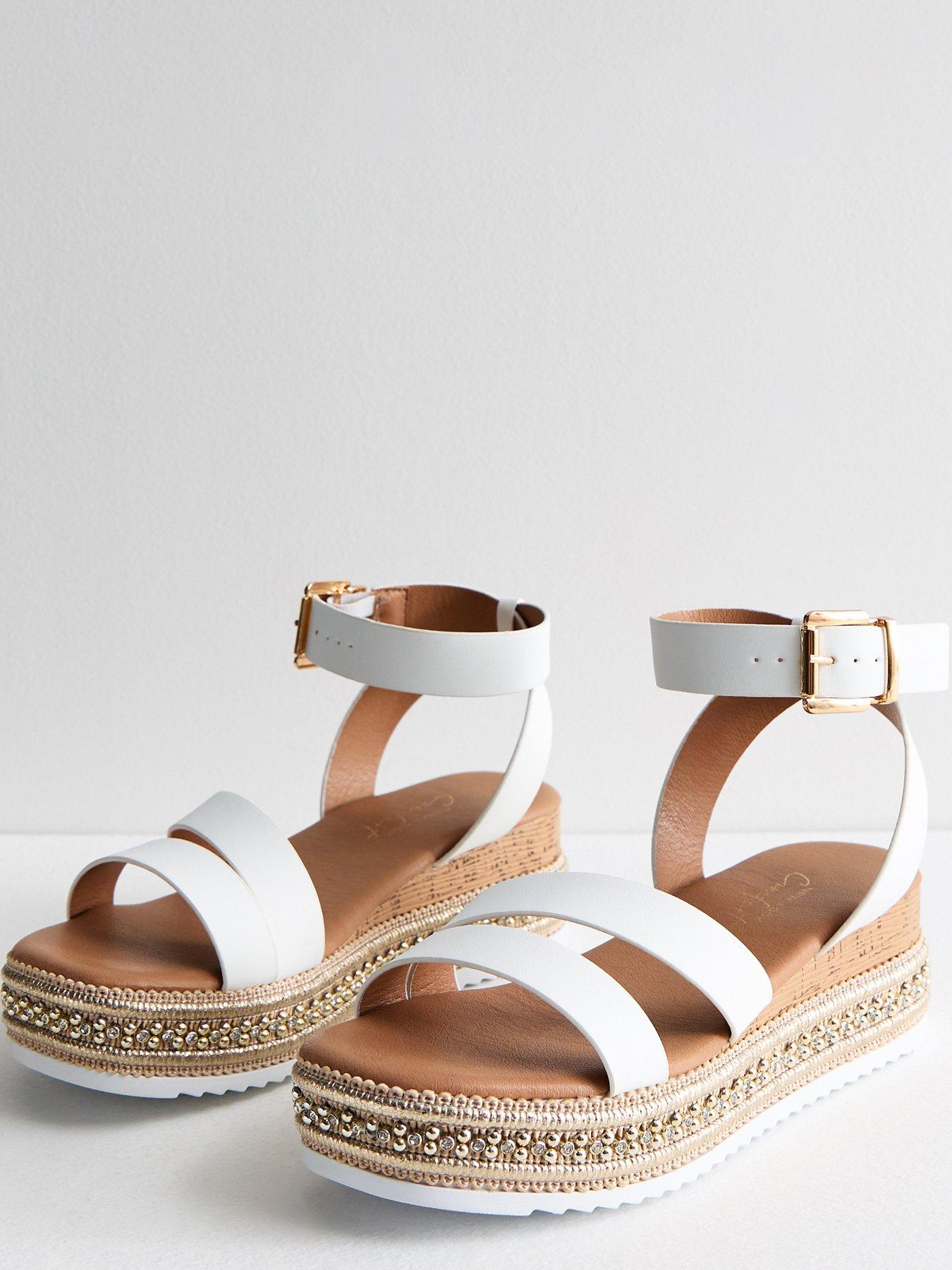 New look flatform discount sandals