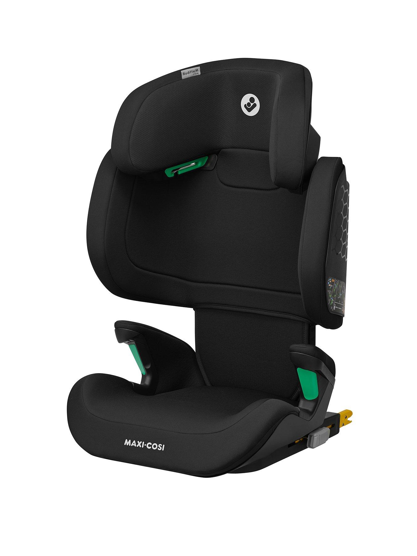 Image 1 of 8 of Maxi-Cosi Rodifix M i-Size High Back Booster Car Seat - Basic Black