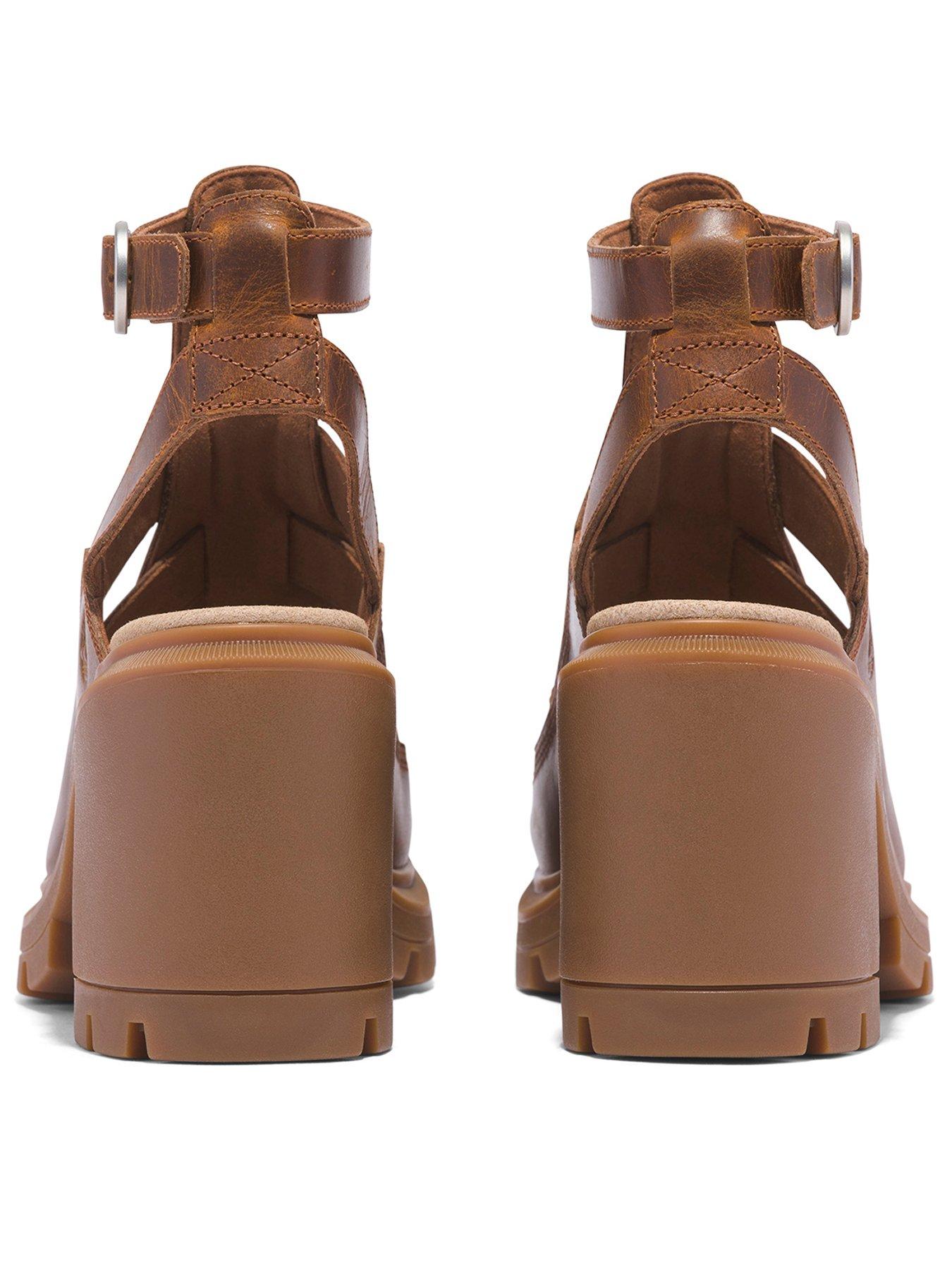  image of timberland-allington-heights-fisherman-sandal-rust-full-grain
