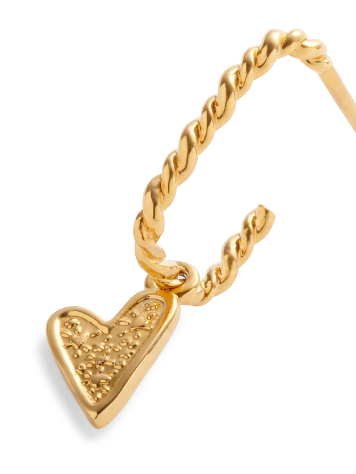 image of katie-loxton-eros-waterproof-gold-earrings