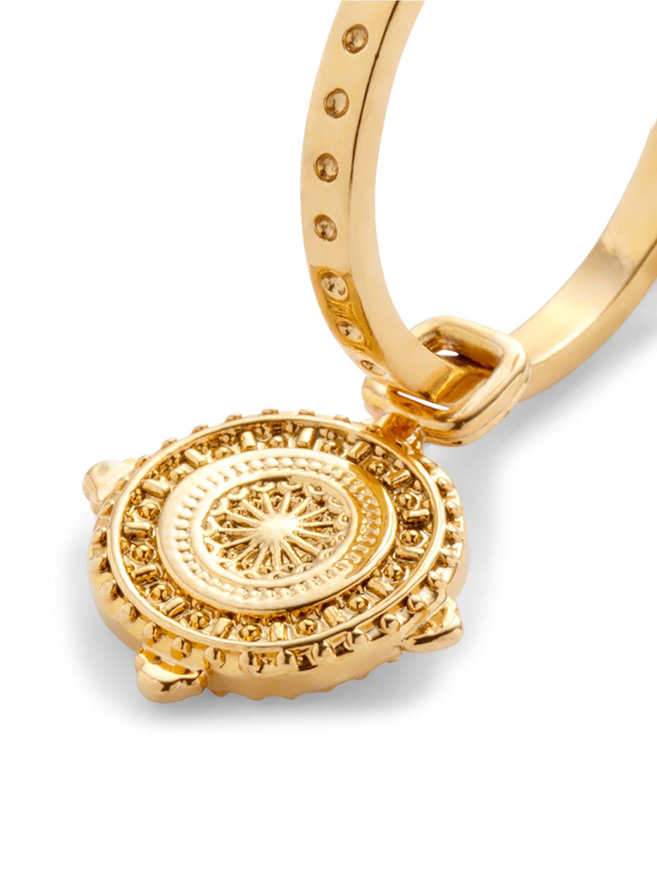 Image 3 of 6 of Katie Loxton Athena Waterproof Gold Earrings