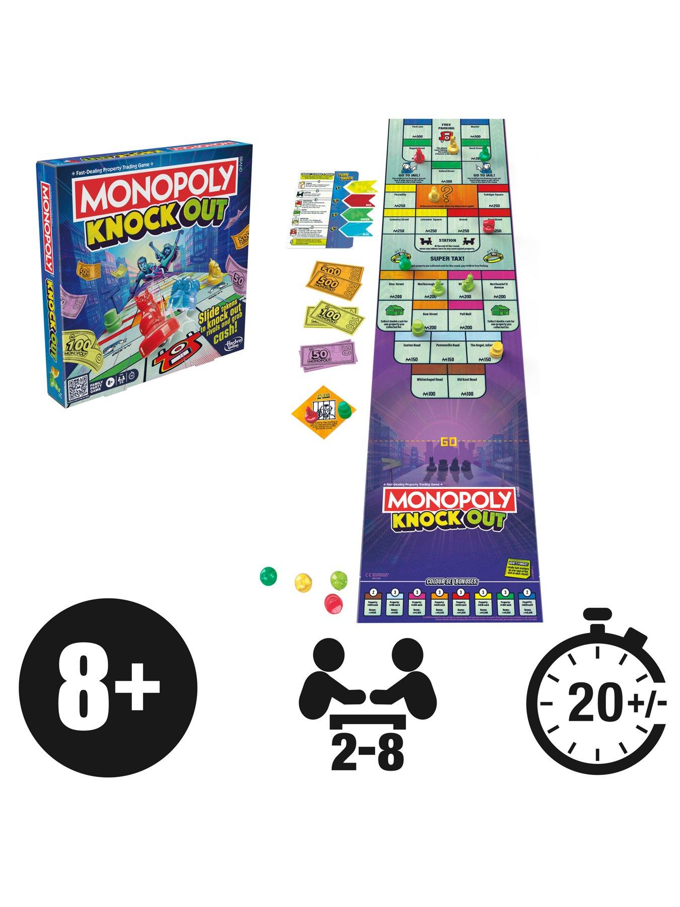  image of monopoly-knockout-family-party-game