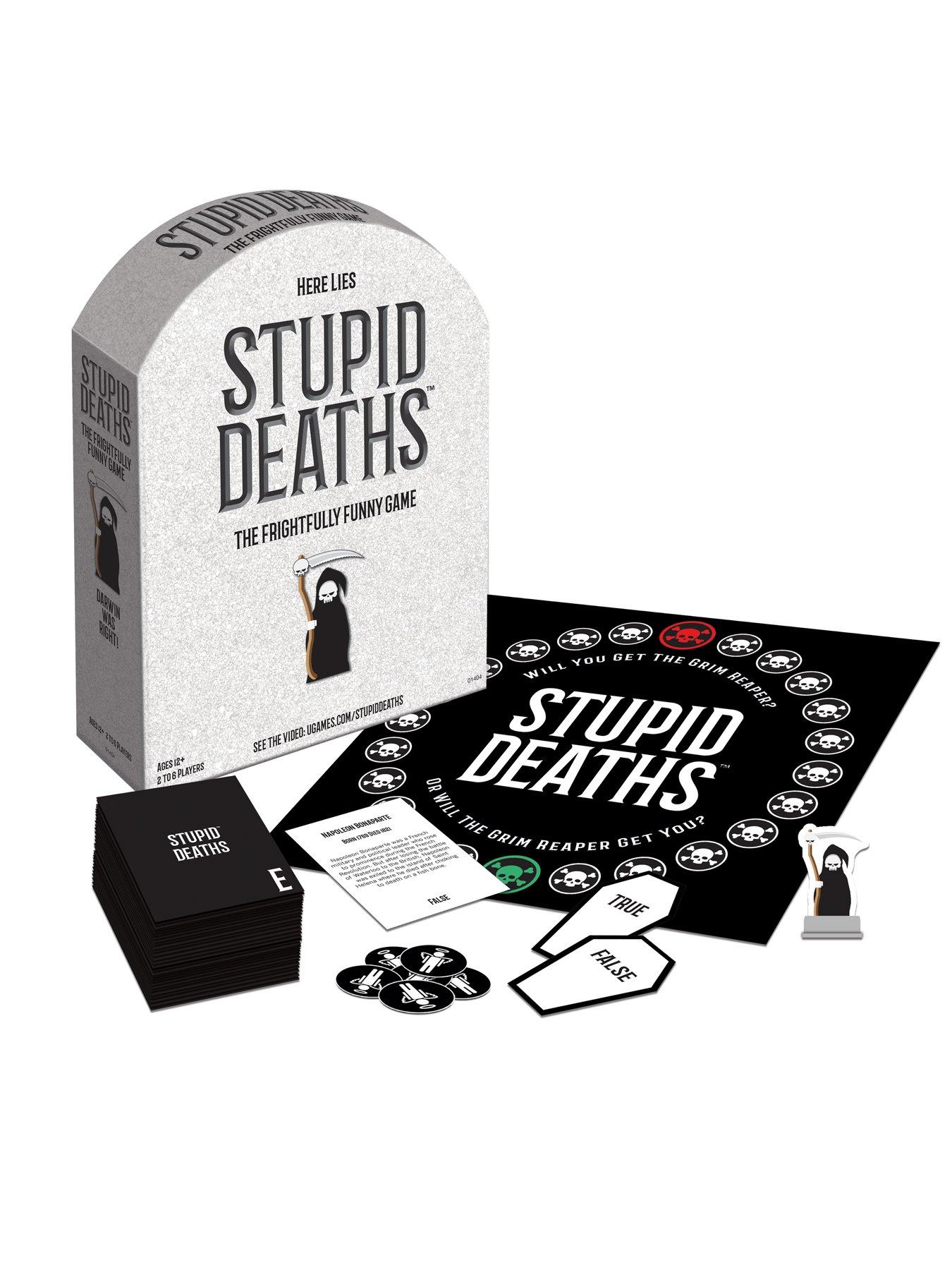  image of university-games-stupid-deaths-boardgame