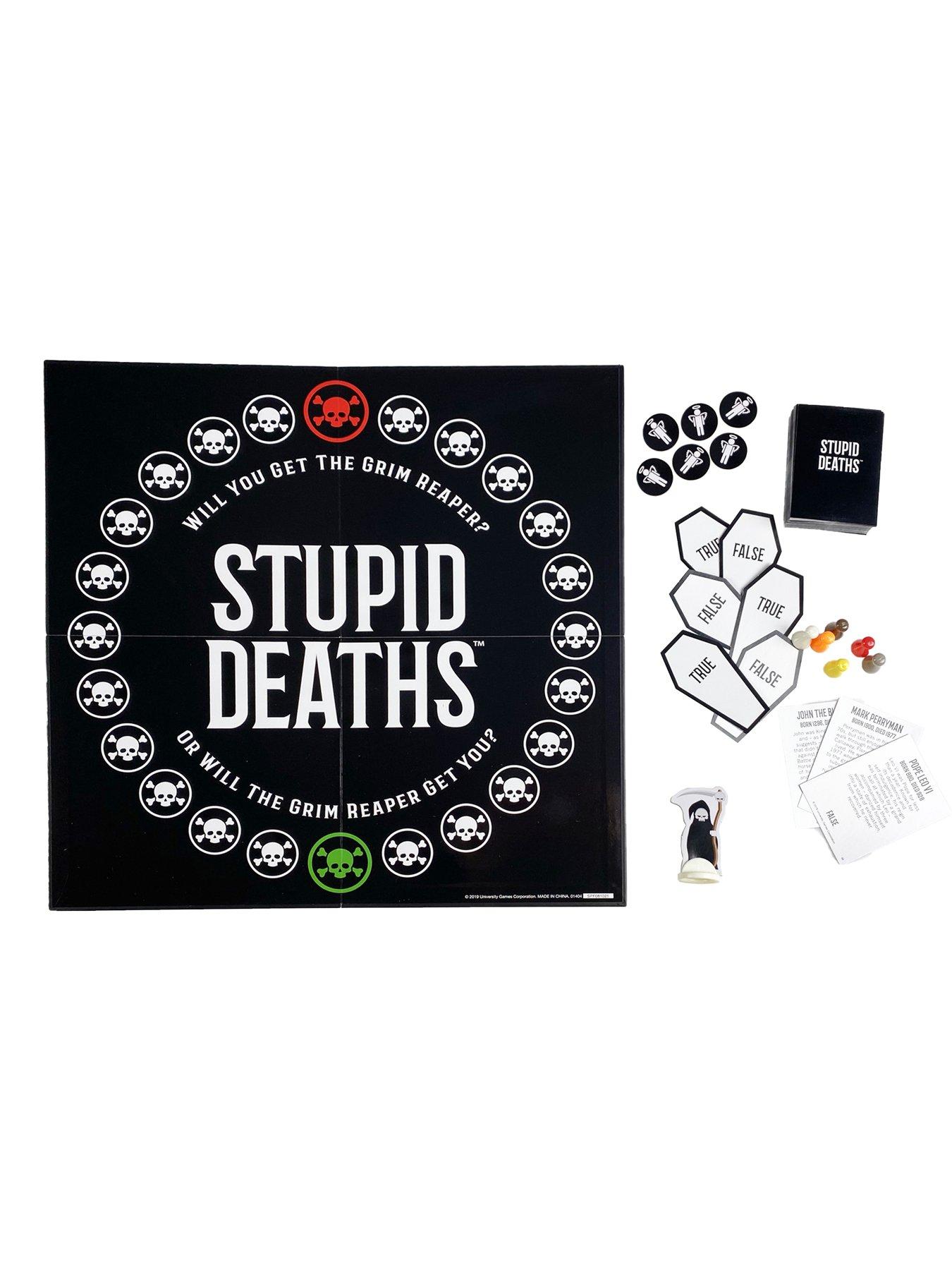  image of university-games-stupid-deaths-boardgame
