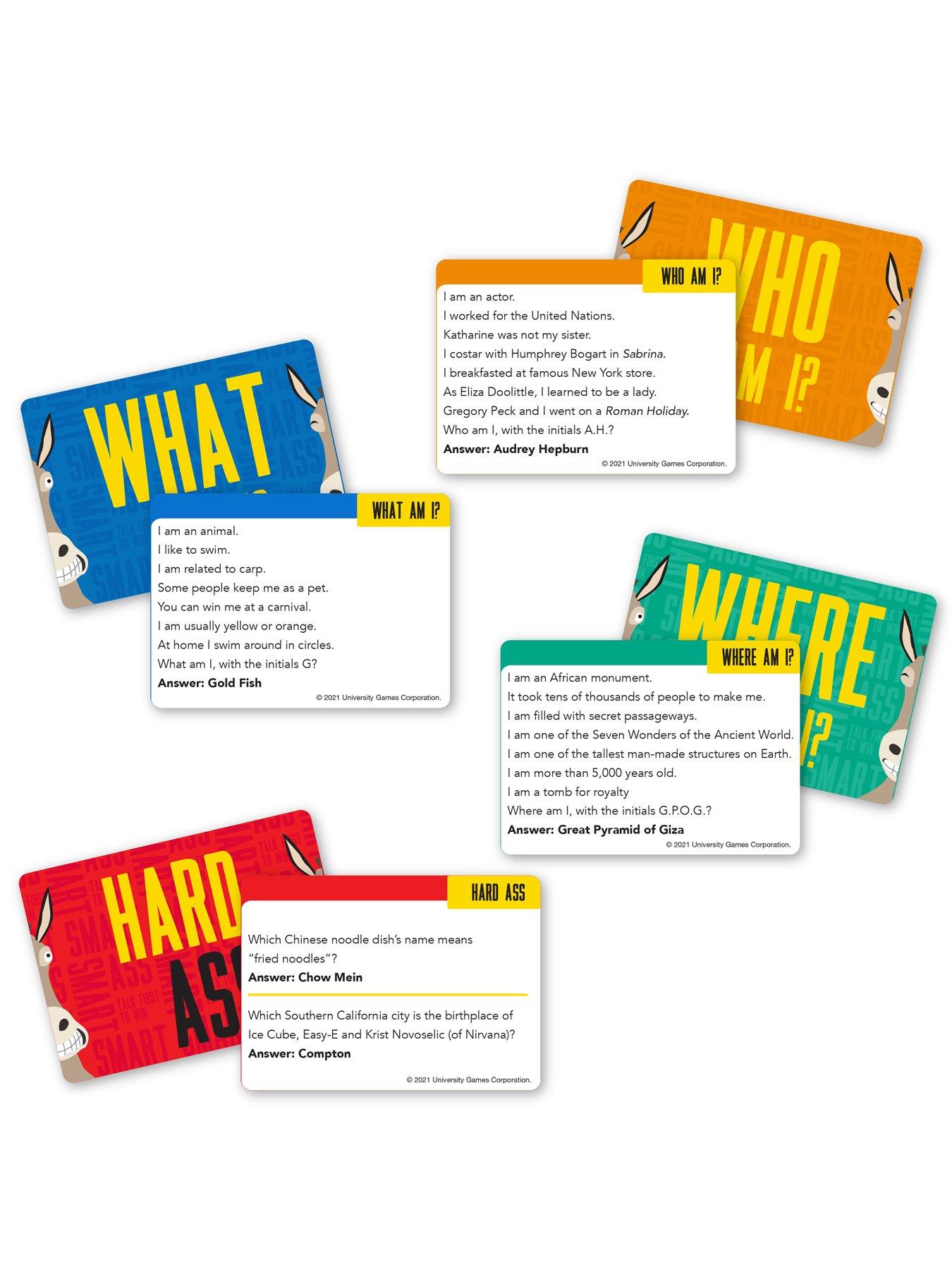  image of university-games-smartass-board-game