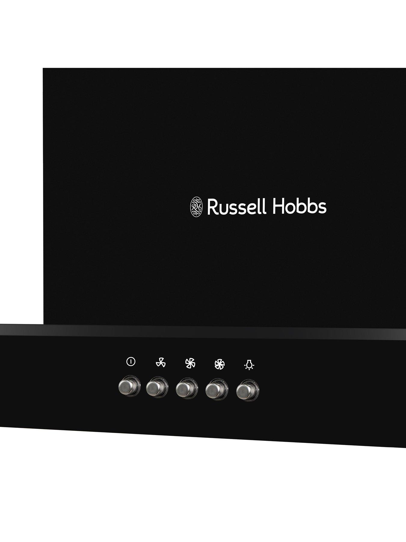  image of russell-hobbs-rhfgch601b-60cm-flat-chimney-cooker-hood