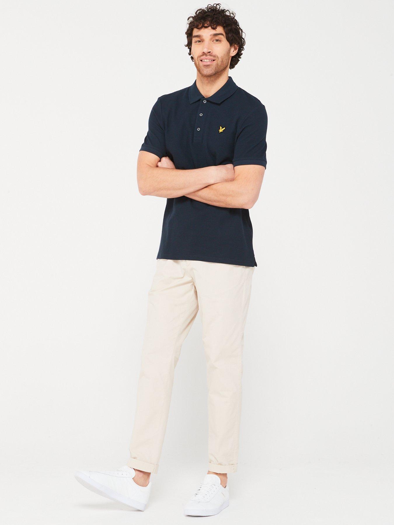  image of lyle-scott-milano-polo-shirt-navy