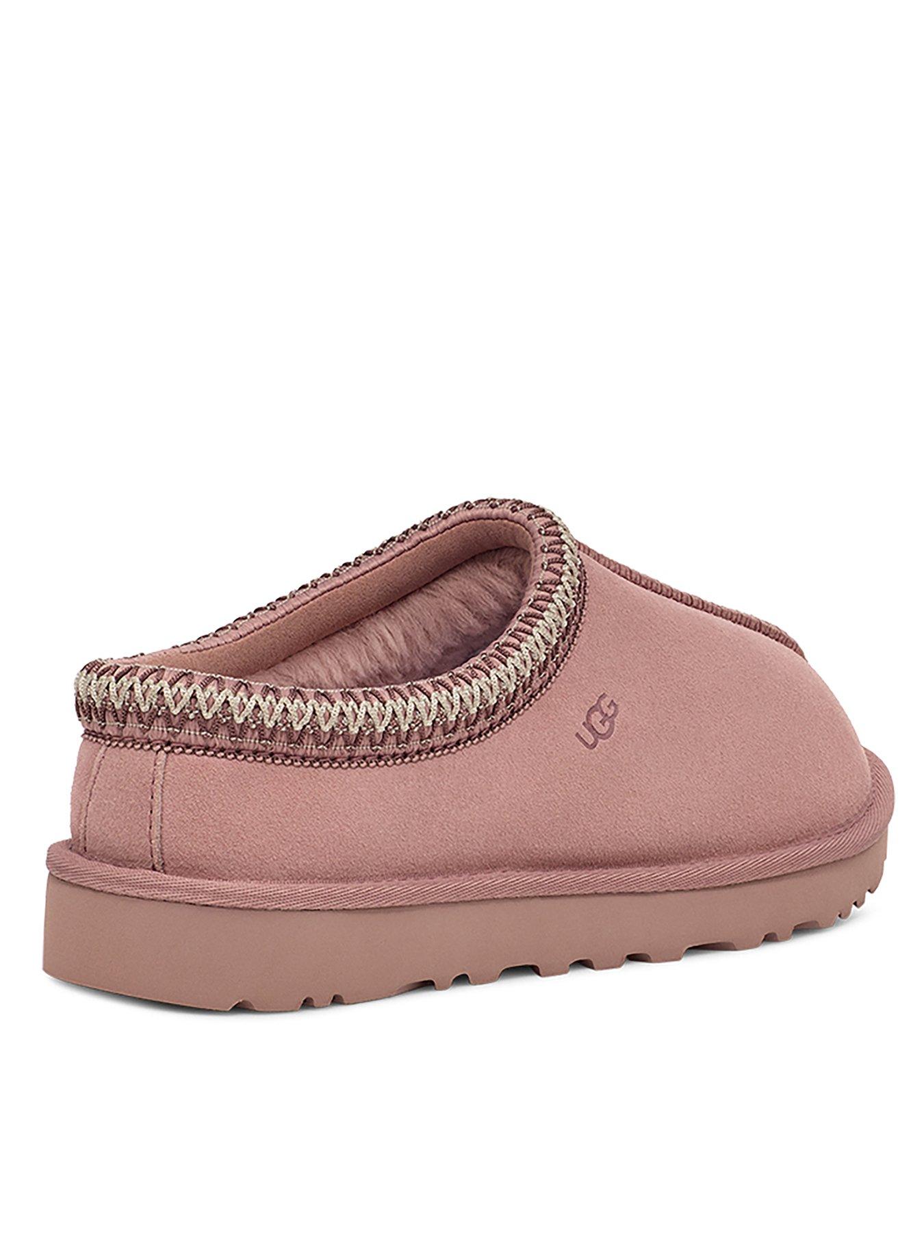 Pink ugg tasman slippers hotsell