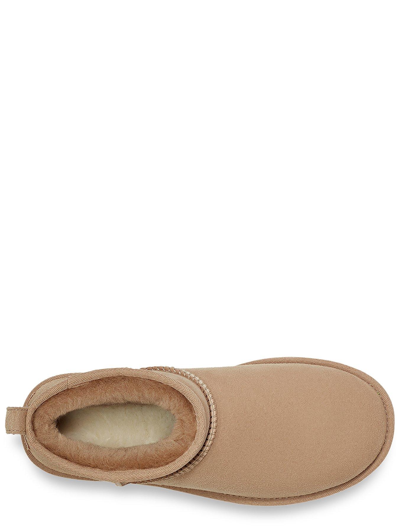  image of ugg-womens-classic-ultra-mini-boots-sand