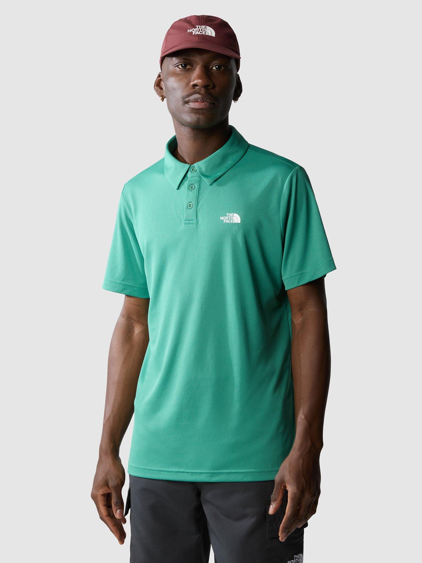 THE NORTH FACE Mens Tanken Polo - Green | littlewoods.com